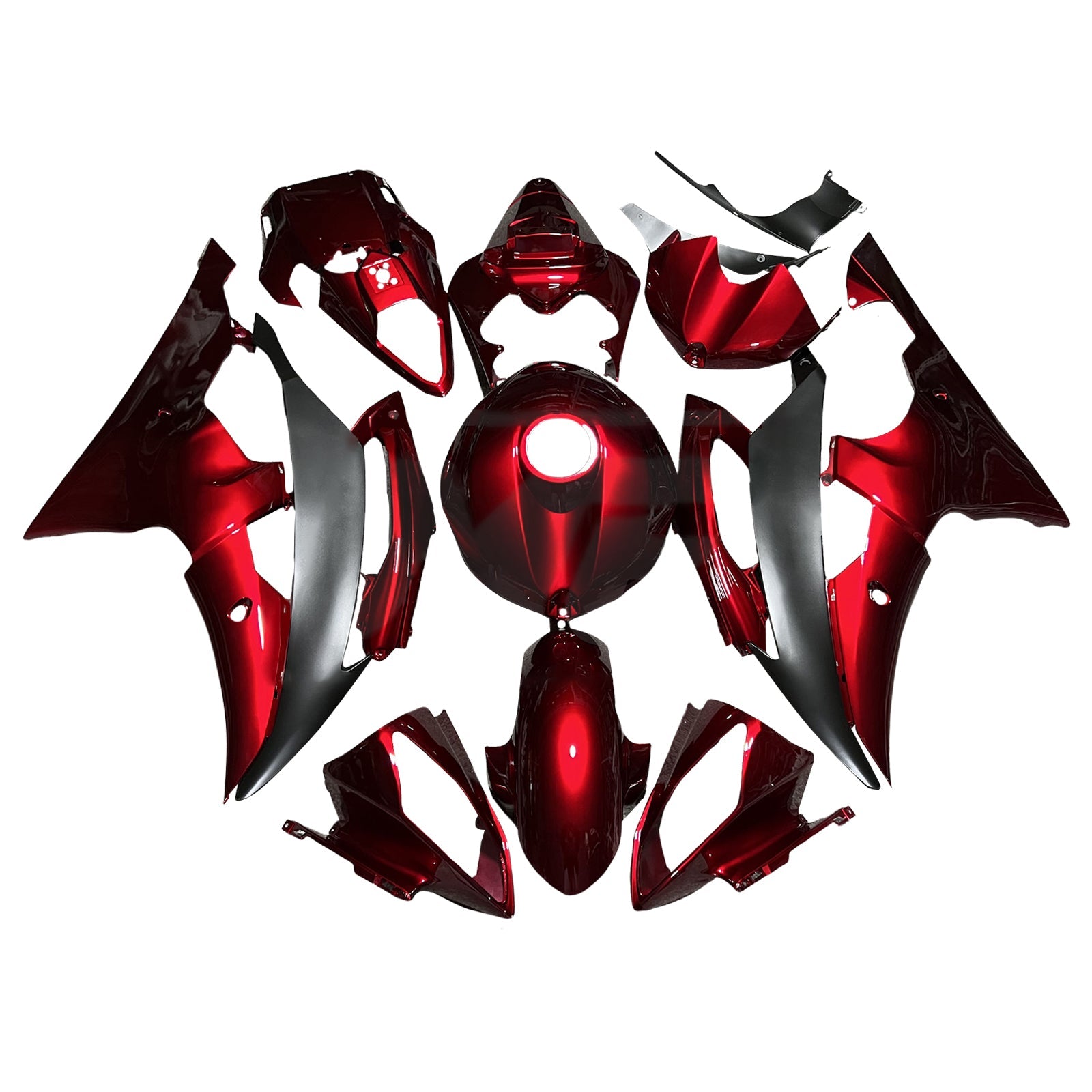 Injection Fairing Kit Bodywork Plastic ABS For Yamaha YZFR6 YZF-R6 2008-2016