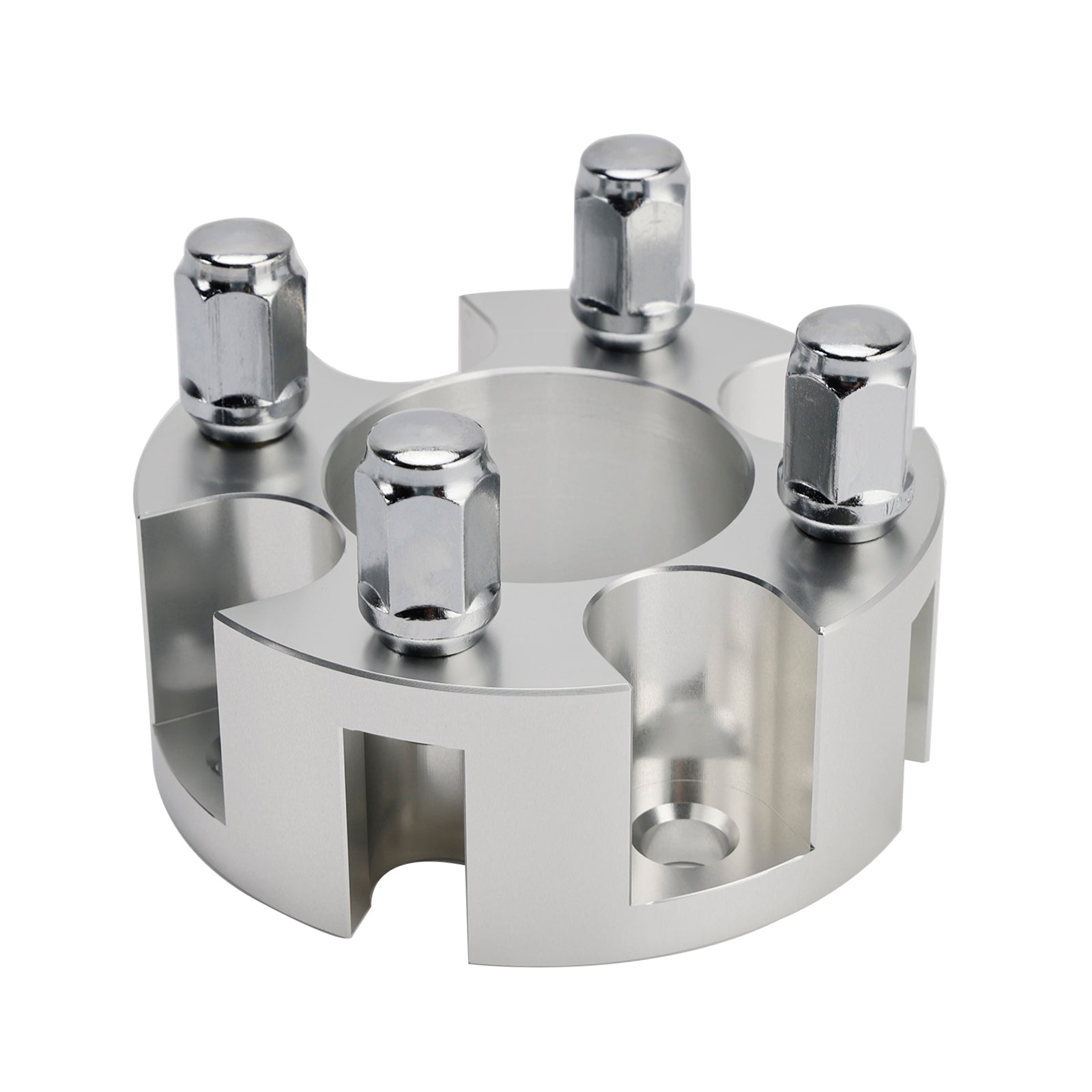 Yamaha Club Car Ezgo 2" Wheel Spacers Kit Cable Golf Carts Lug Nuts Silver