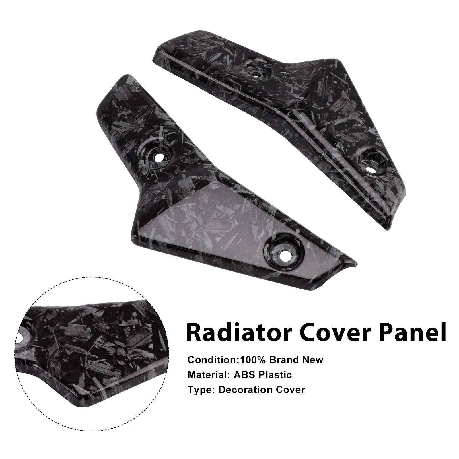 2020-2022 Street Triple 765 R/RS Radiator Side Cover Fairing Panels