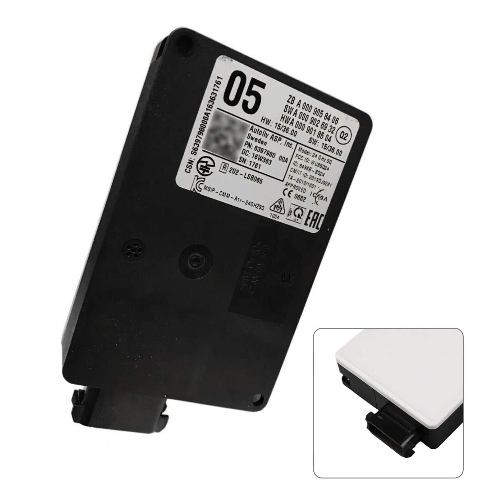 Mercedes Benz ML / GL / GLE / GLS W166 / X166 Front Radar Sensor Distronic Control Unit 0009058406