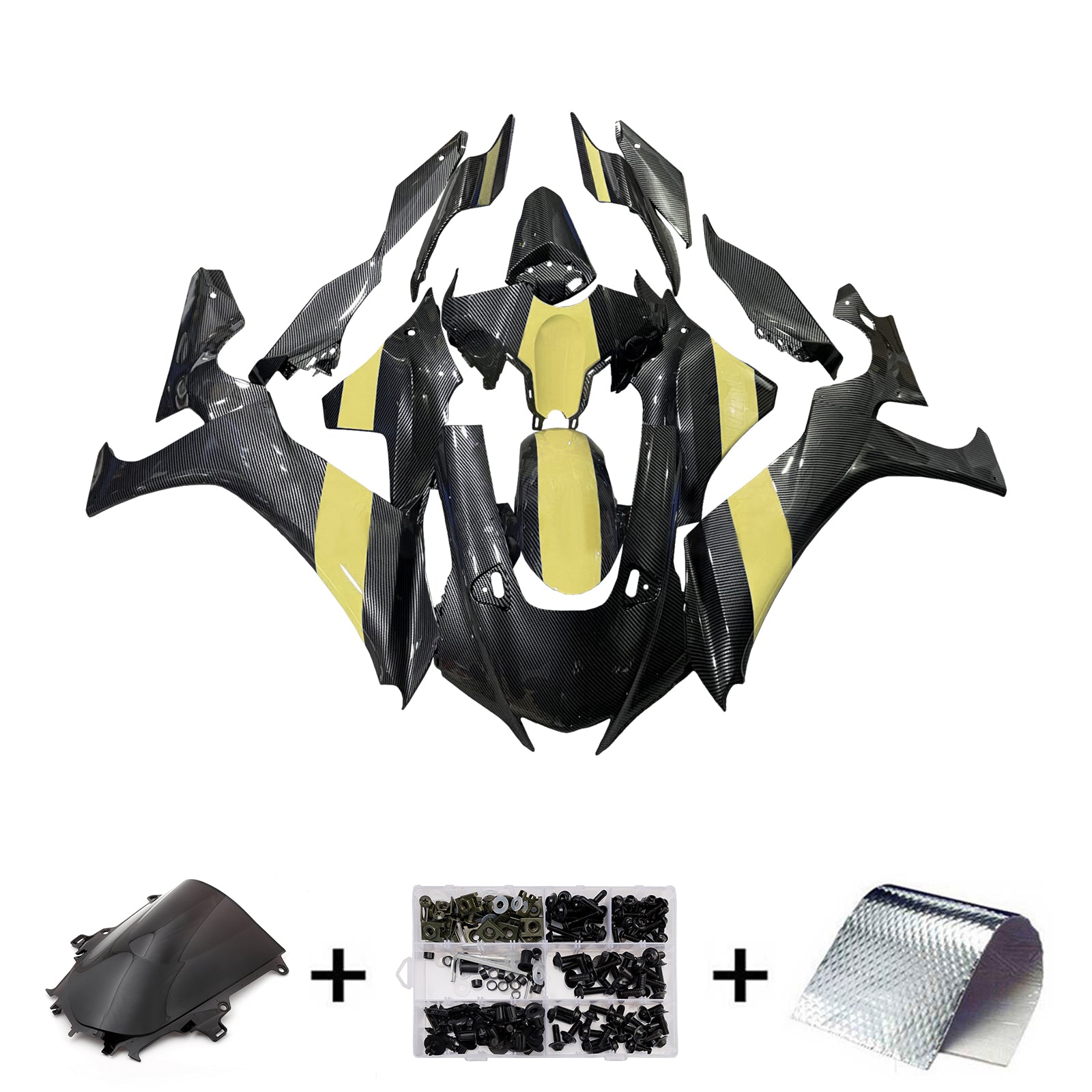 Injection Fairing Kit Bodywork Plastic ABS fit For Yamaha YZF-R1 2020-2025