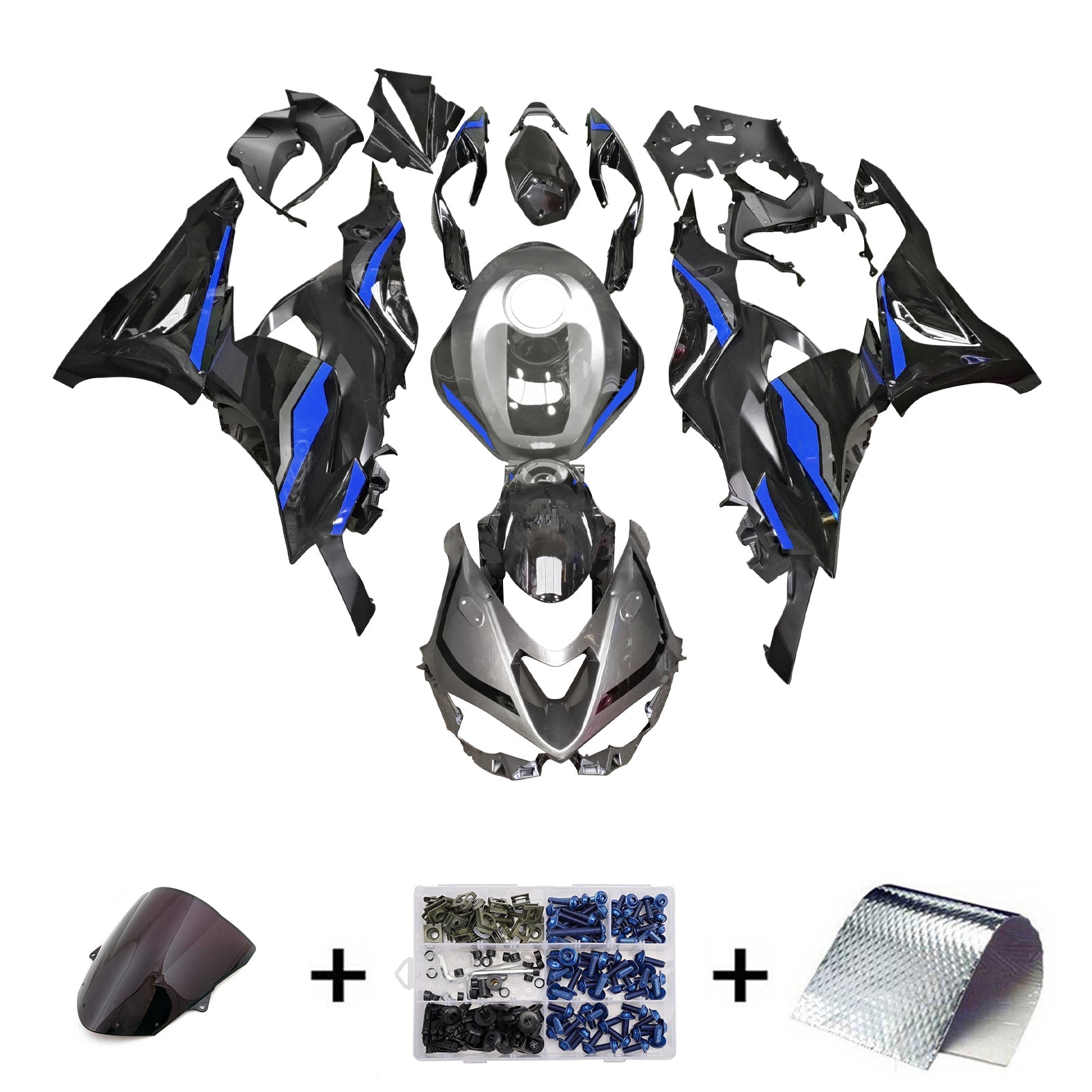Injection Fairing Kit Bodywork Plastic ABS fit For Kawasaki ZX-6R 2024-2025