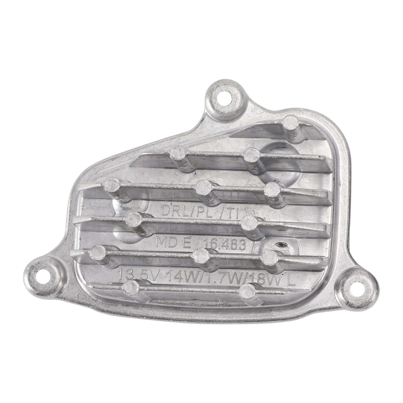 2PCS Left+Right Headlight LED DRL Module With Heat Sink 6F0941475/76 For SEAT