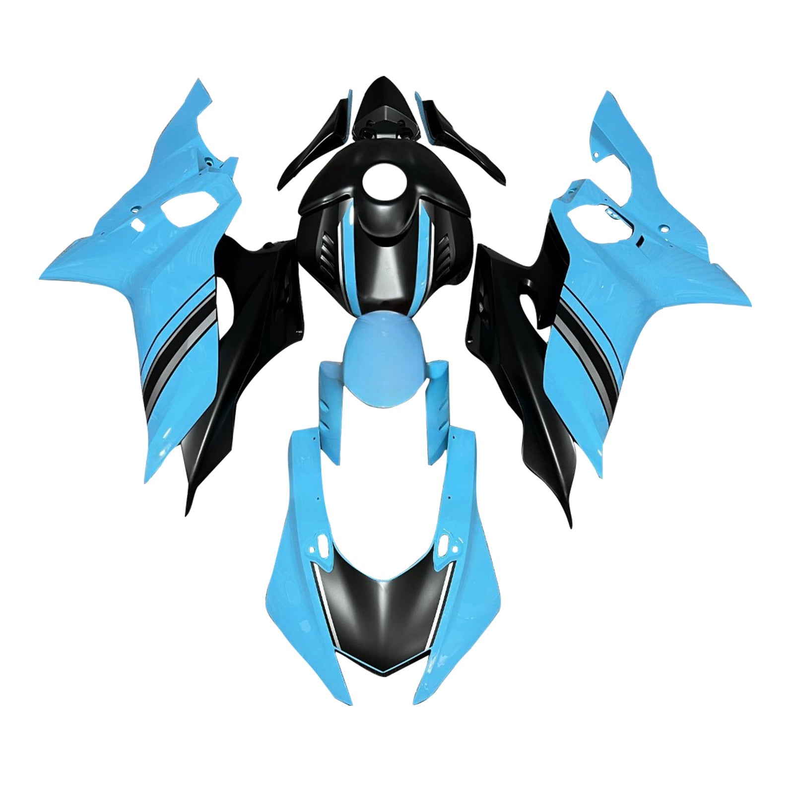 Injection Fairing Kit Bodywork Plastic ABS fit For Yamaha YZF-R6 2017-2023