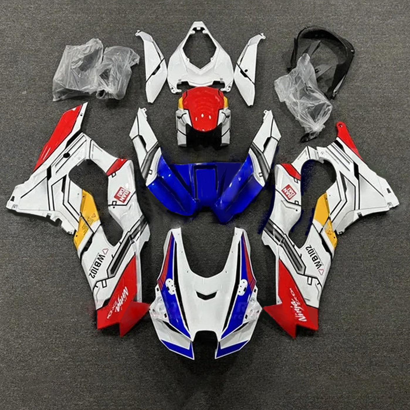 Kawasaki ZX-10R ZX-10RR 2021-2025 Fairing Kit Bodywork ABS