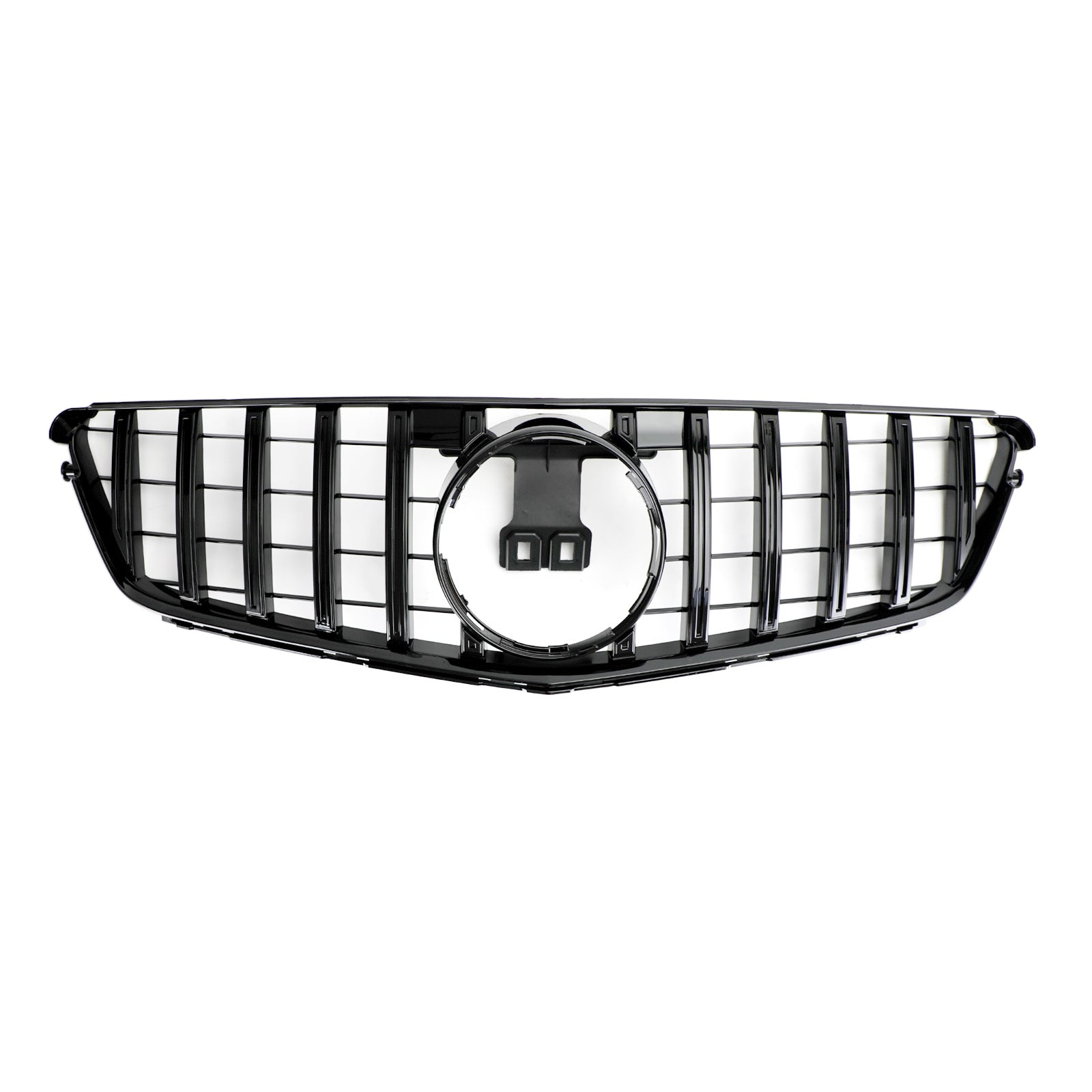 GTR Style Front Bumper Grille Grill Fit Benz C-Class W204 C300 C350 2008-2014