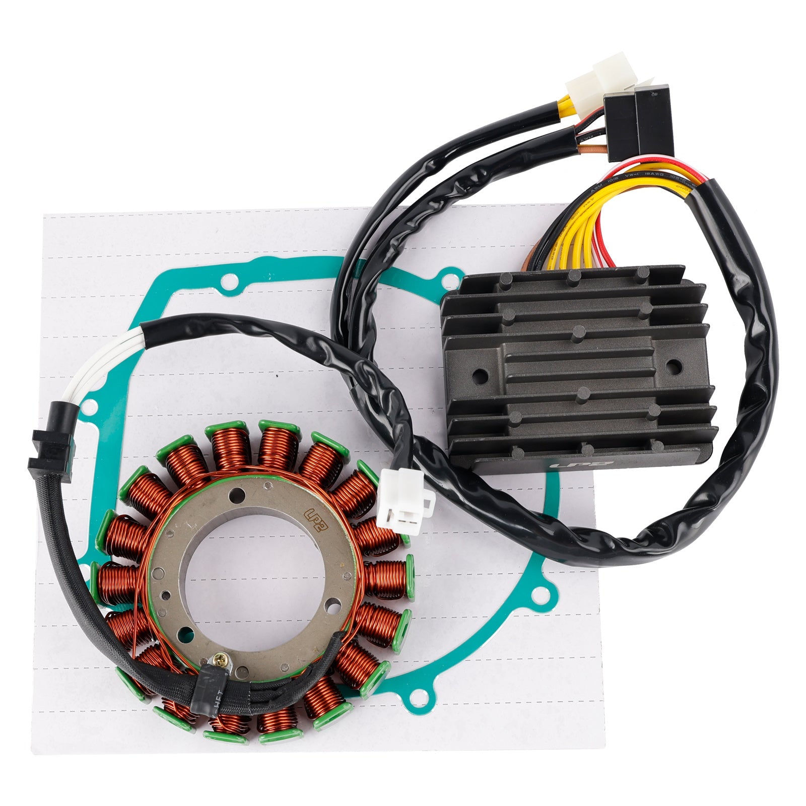 2004-2008 Kawasaki VN1600 Vulcan 1600 Mean Streak Stator & Regulator Gasket 21003-1375 21066-1126 11061-1080