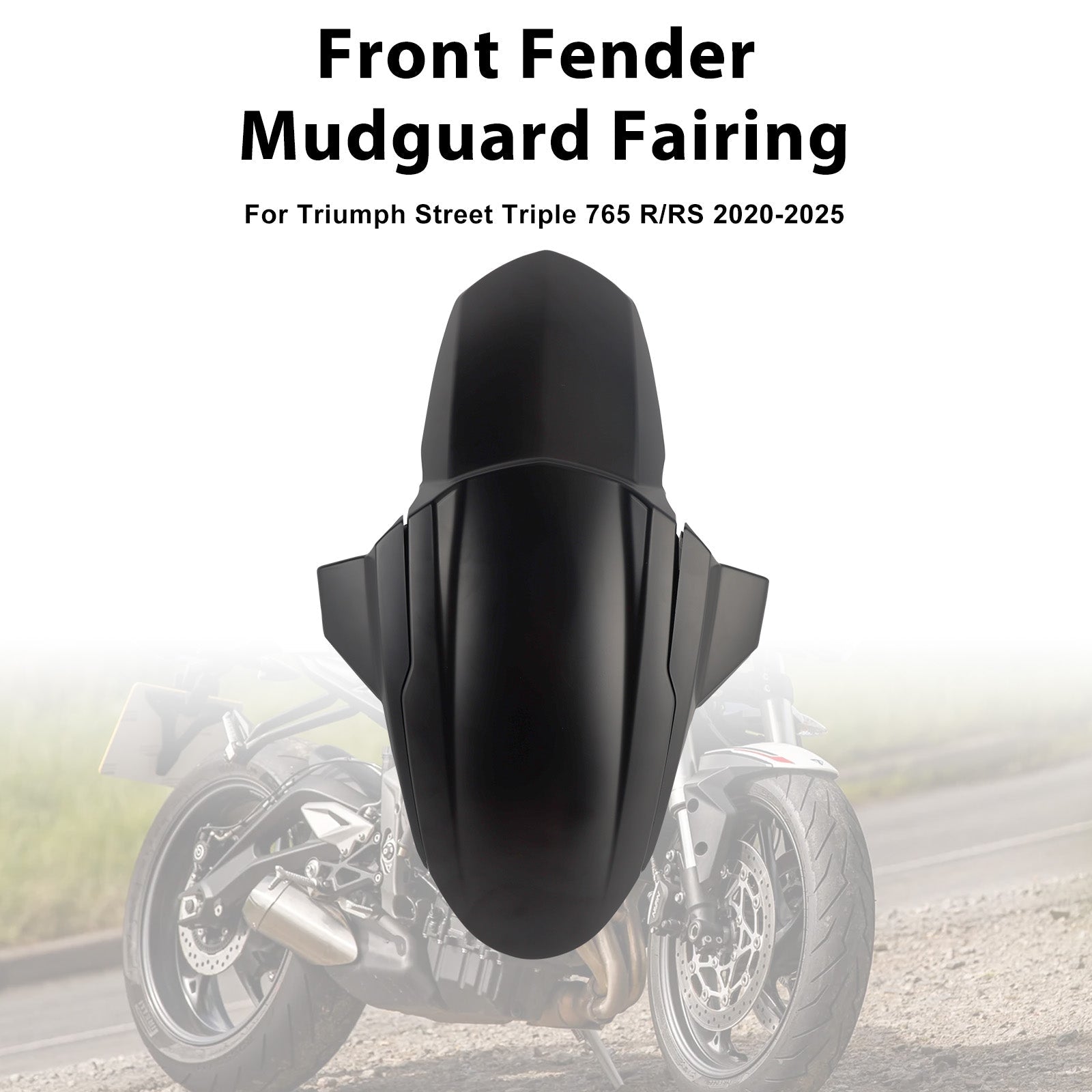 2020-2025 Street Triple 765 R RS Front Fender Mudguard Fairing