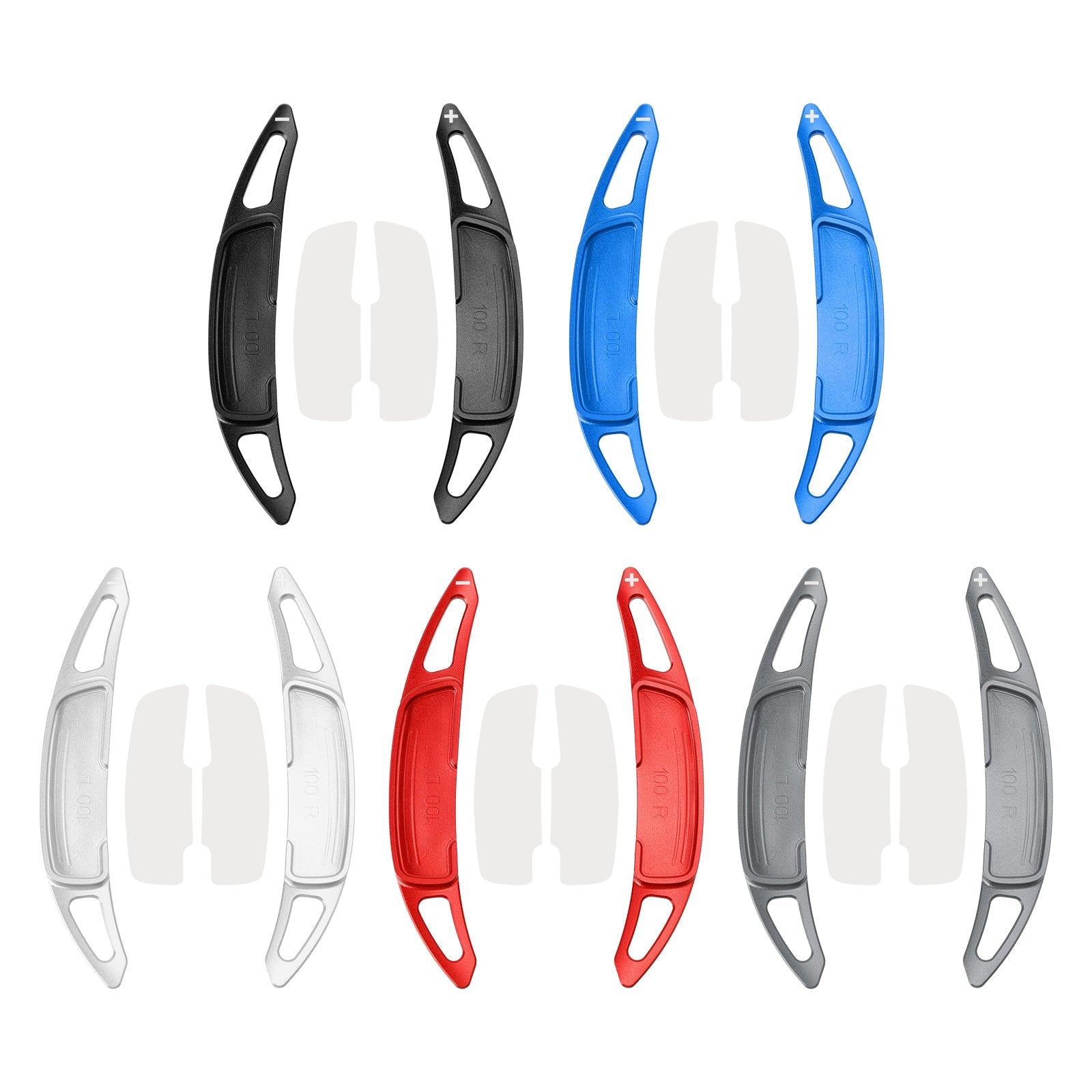 Steering Wheel Paddle Shifter Extension For Renault Clio Captur Aluminium