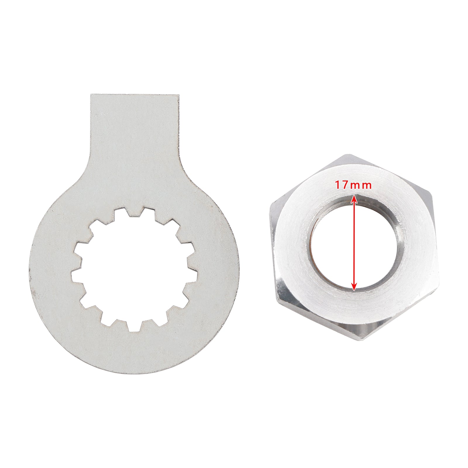 Front Sprocket Nut Lock Washer Tab Kit For YAMAHA R6 YZF 600 1000 TDM 850
