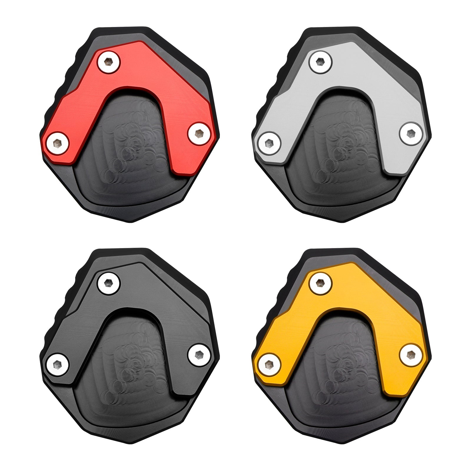 Honda XL 750 Transalp CB750 Hornet 23-24에 대한 킥 스탠드 확대 플레이트 패드