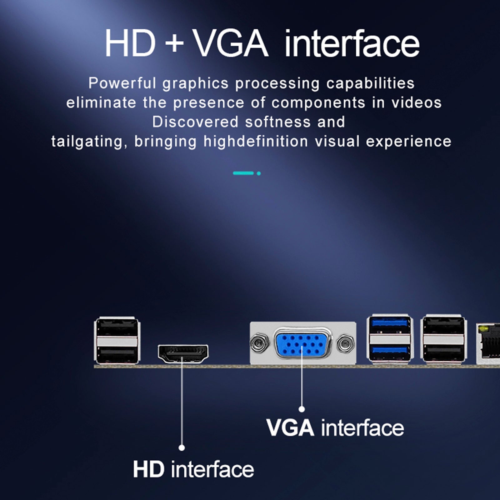 H510M-I Computer Motherboard LGA1200 CPU 1200-Pin DDR4 NVME WIFI Plate Board PC
