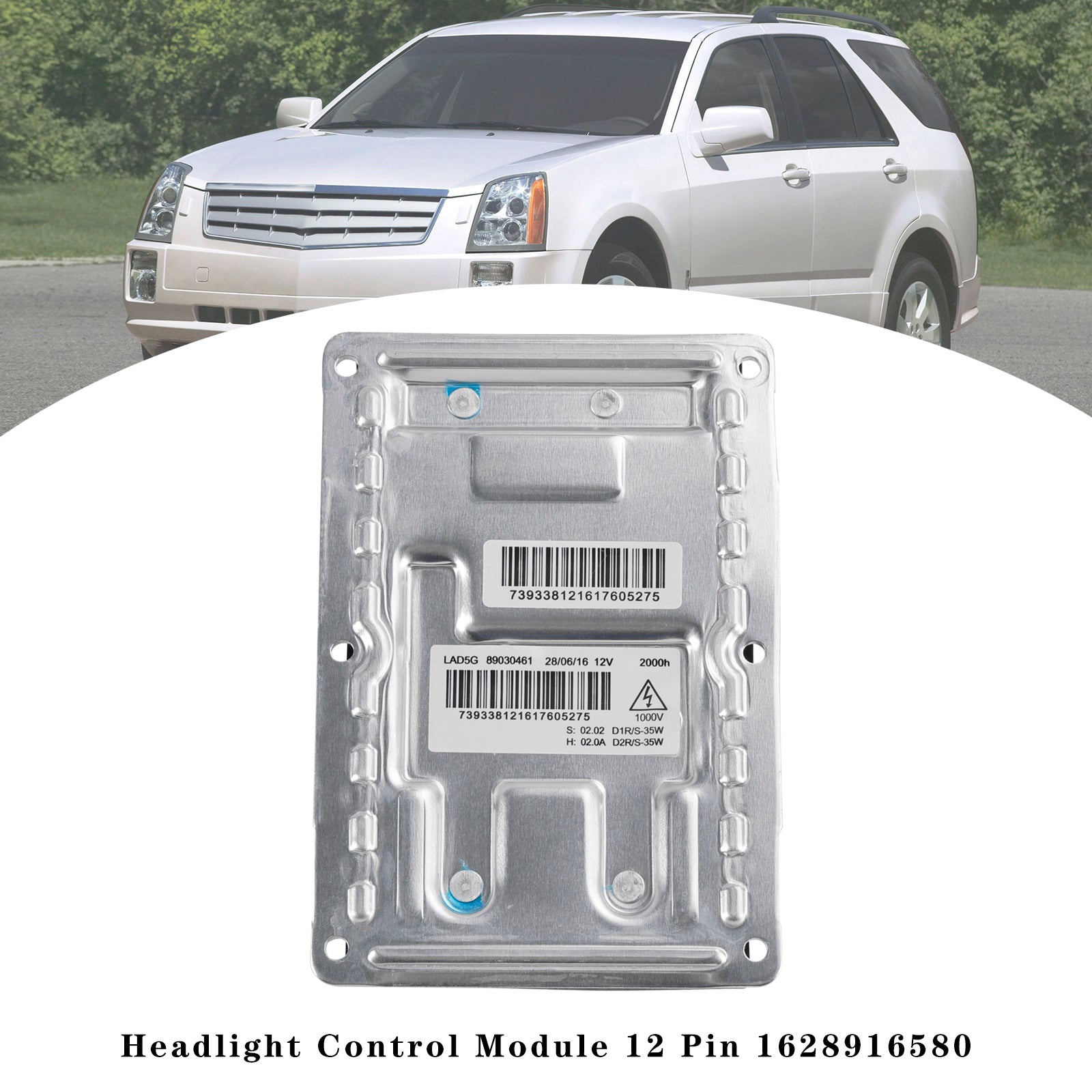 Headlight Control Module 12 Pin 1628916580