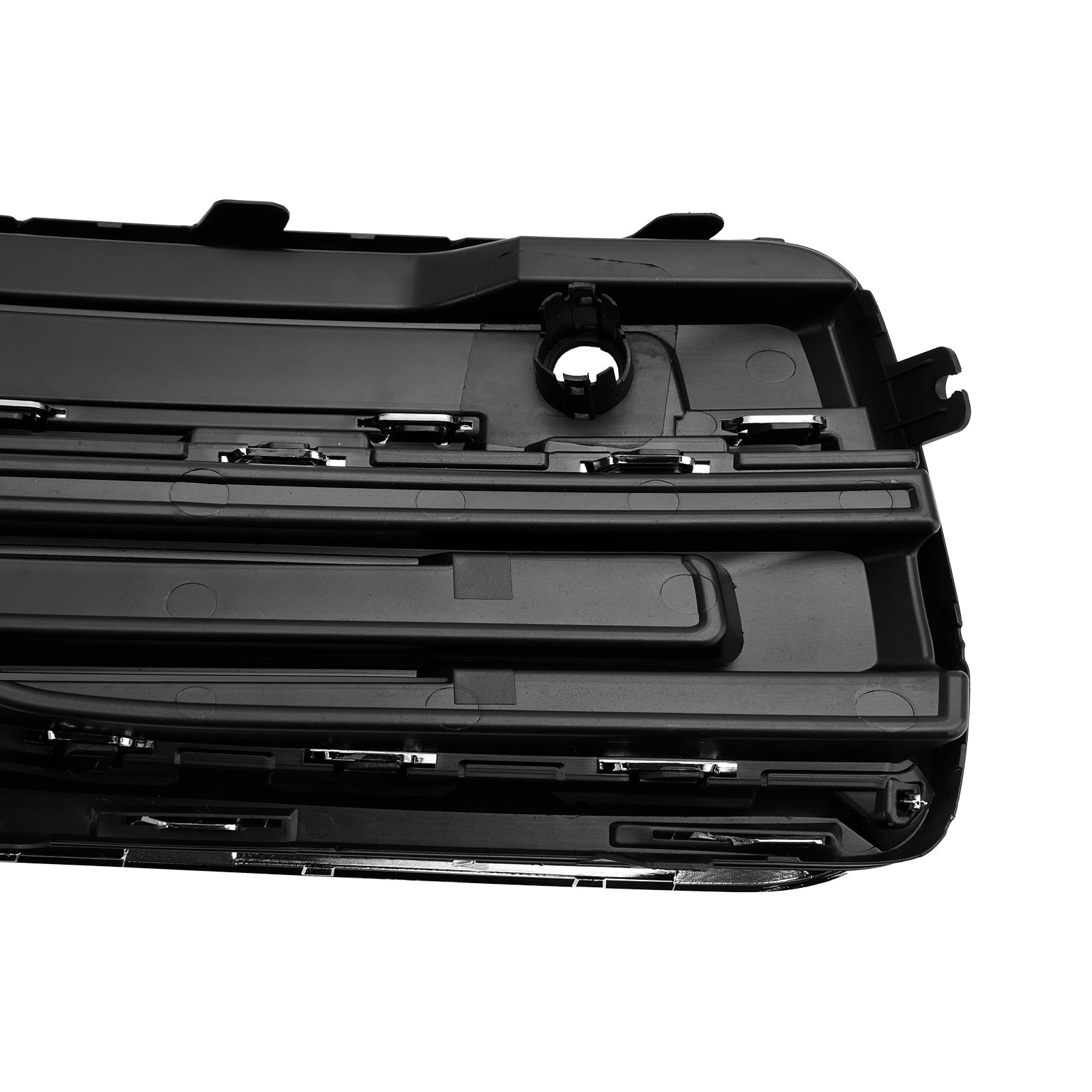 2pcs 전면 범퍼 안개 조명 그릴 그릴 안개 램프 그릴 피트 볼보 XC90 2021-2024