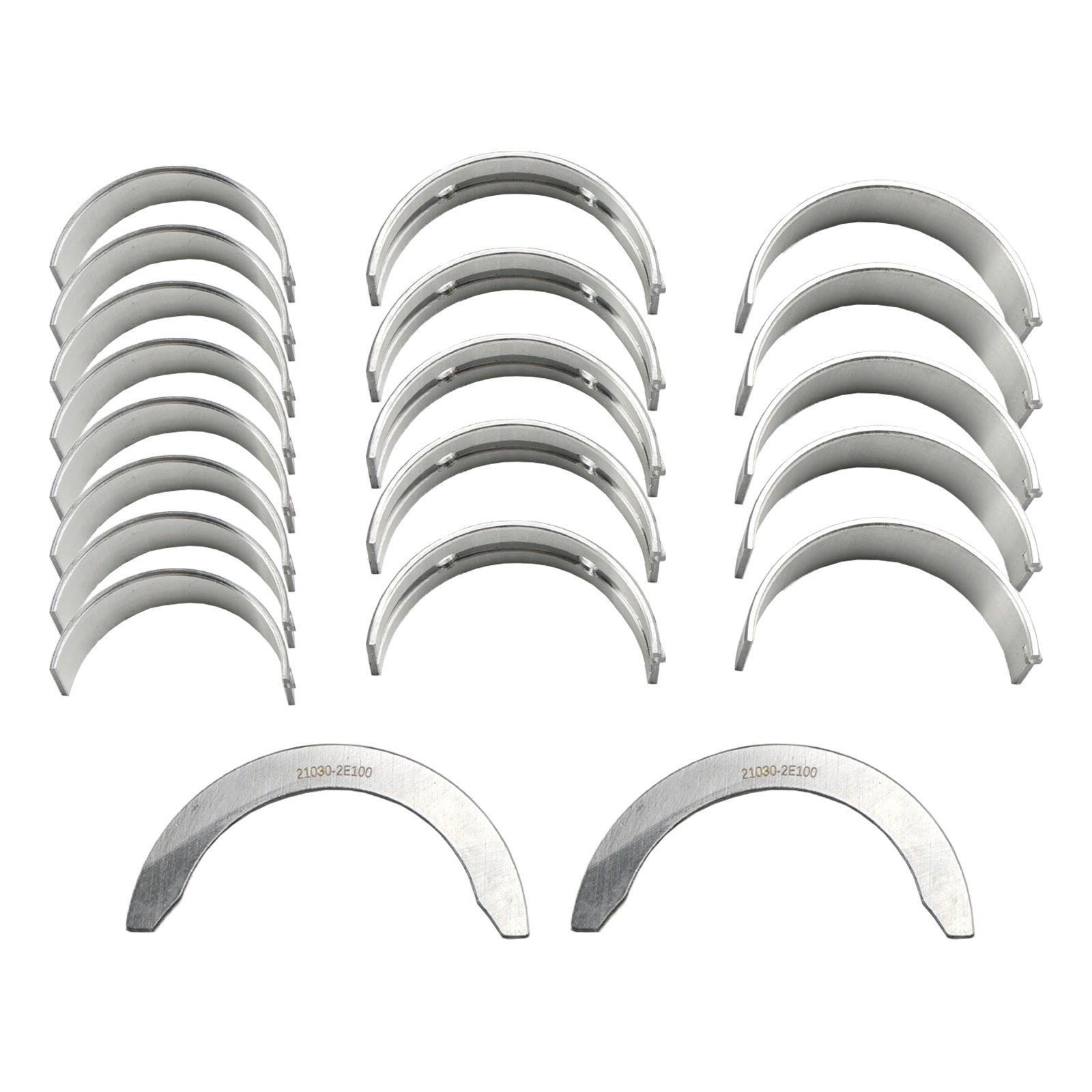 KIA K4 (2014-2021) G4NB 1.8L 엔진 크랭크 샤프트 및로드 및 베어링 세트