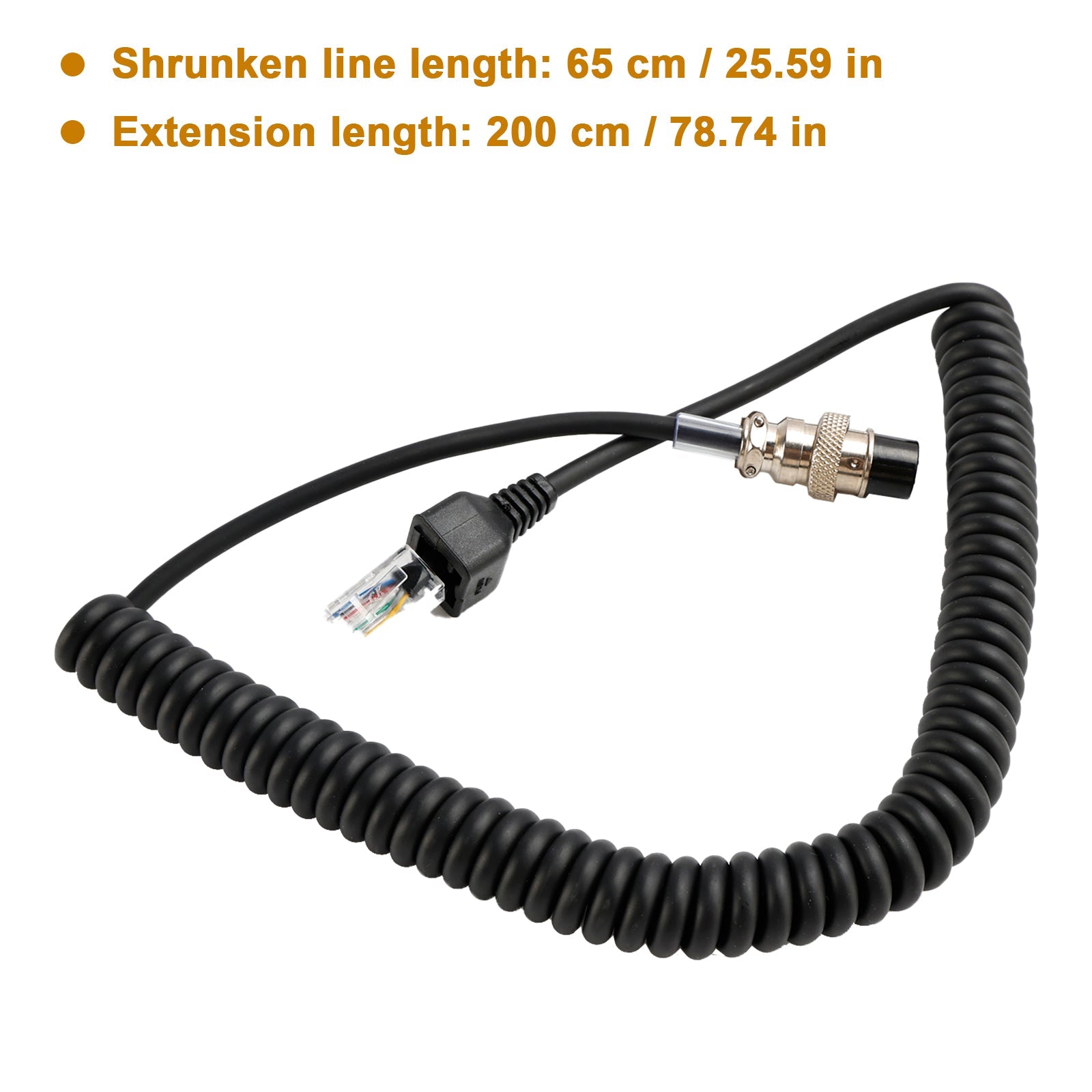 MH-31B8 Microphone Cable For Yaesu FT847 FT920 FT950 Intercom Microphone Cable