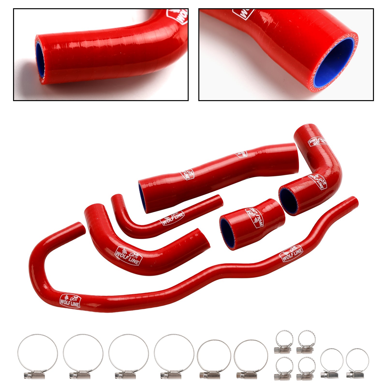 Silicone Radiator coolant Hose kit For BMW S1000XR 2021-2024