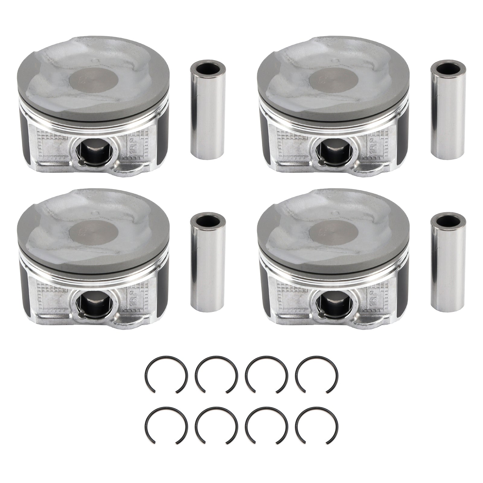 2005-2015 TOYOTA TACOMA 2.7L Engine Rebuild Piston Gasket Timing Kit w/ Crankshaft Rods 13401-75020 1304175030