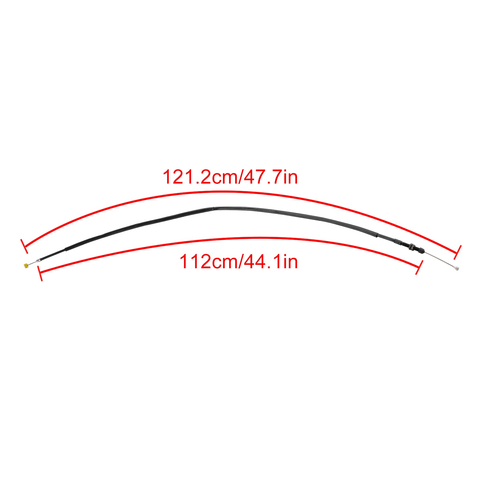 2017-2024 Yamaha R6 Motorcycle Clutch Cable Replacement Black