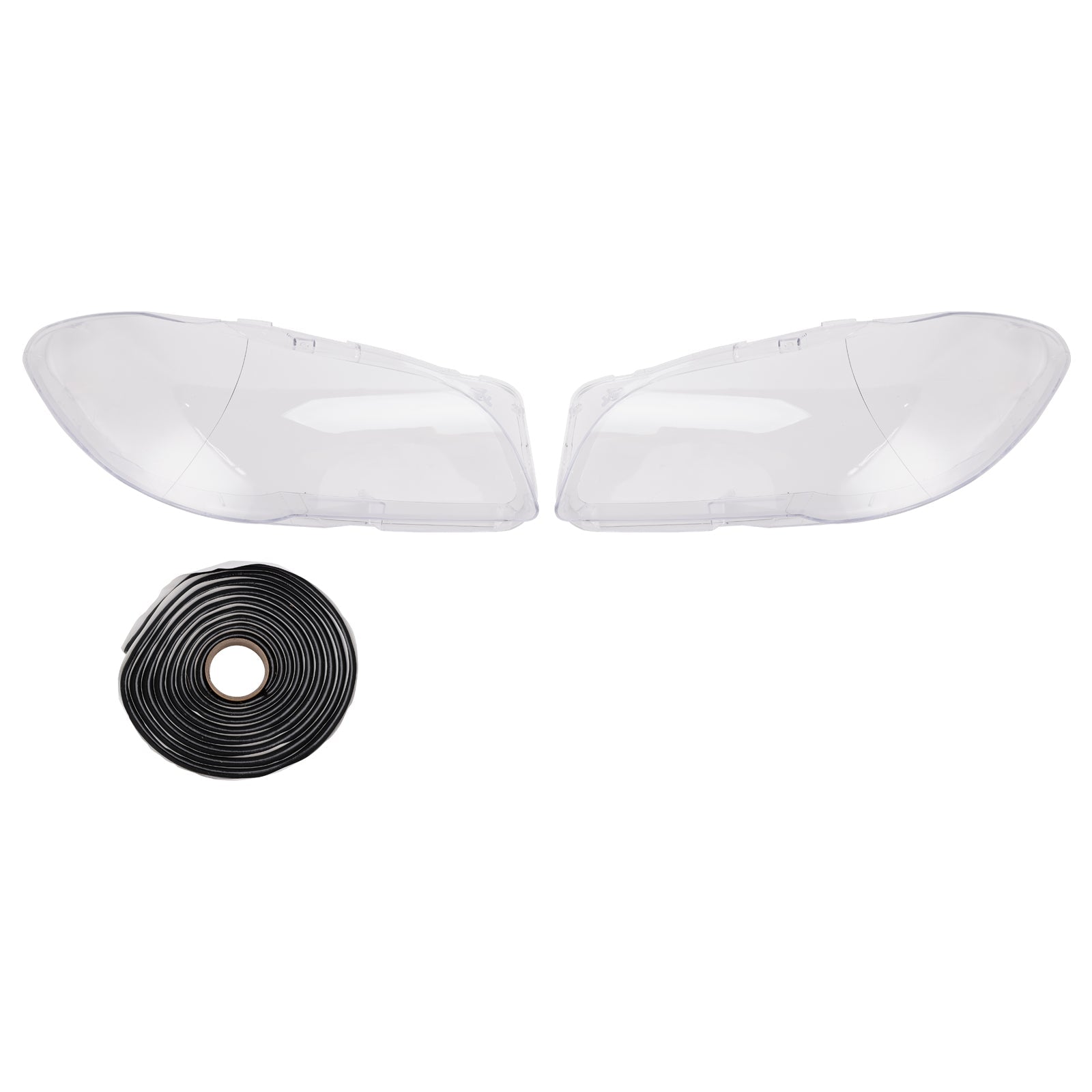 2009-2017 For BMW 5 F10 F11 Left+Right Headlight Plastic Cover with Seal Kit 171425-02 63117271912