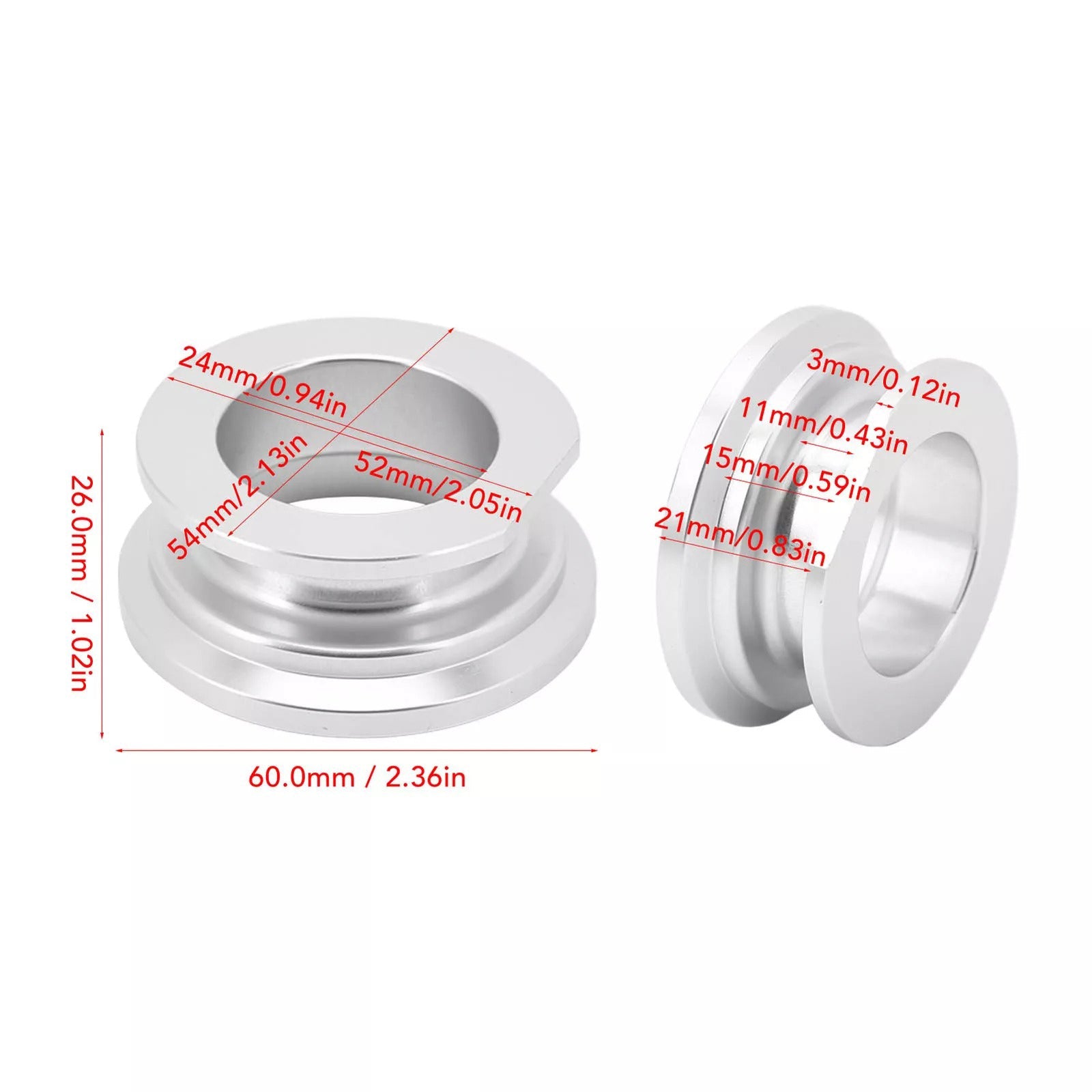 CNC Aluminum Blow Off Valve Adapter Flange for Hks Ssqv To TiAL 50mm BOV