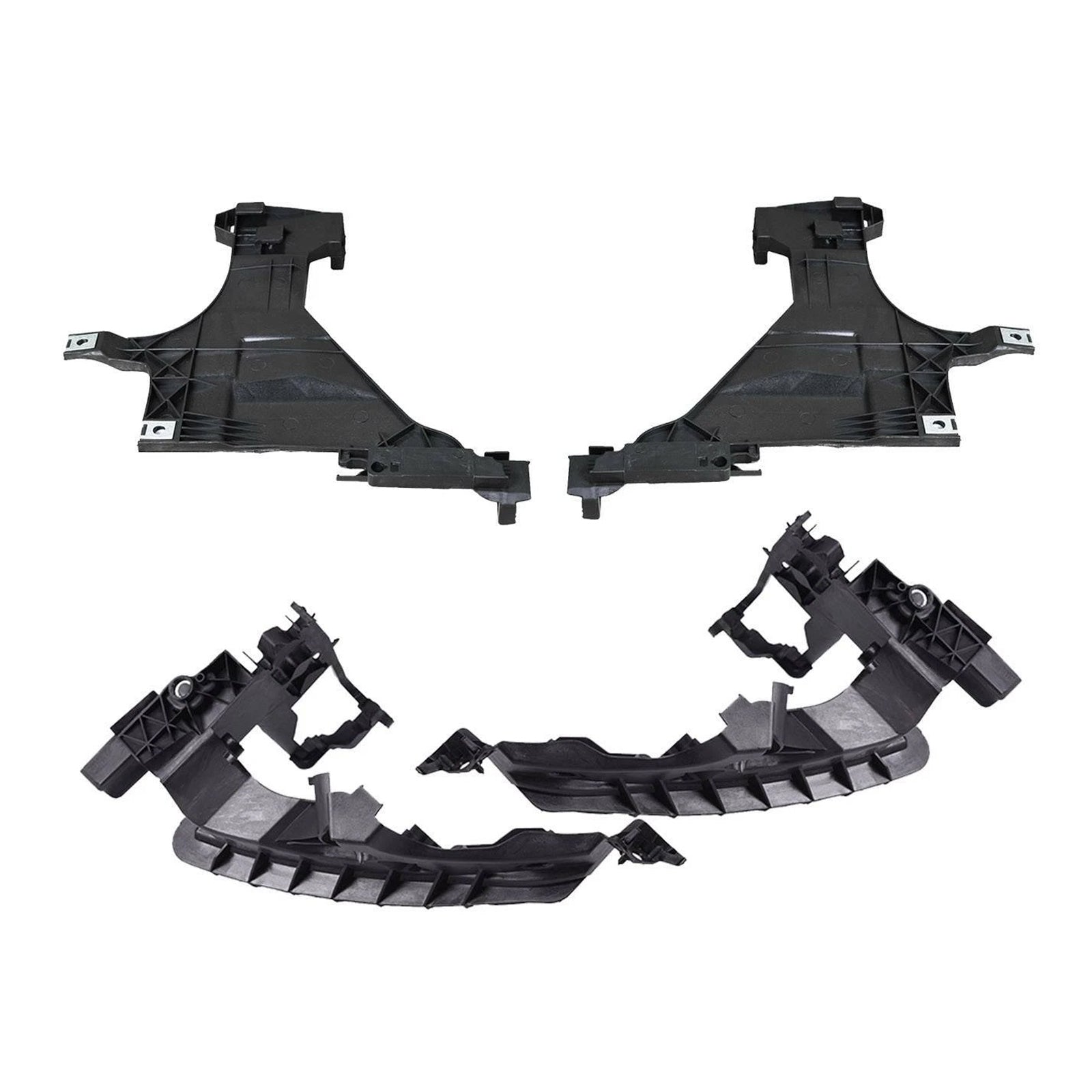 2013-2016 Audi A4 Quattro Facelift 4PCS Front Headlight Mount Support Plate Bracket