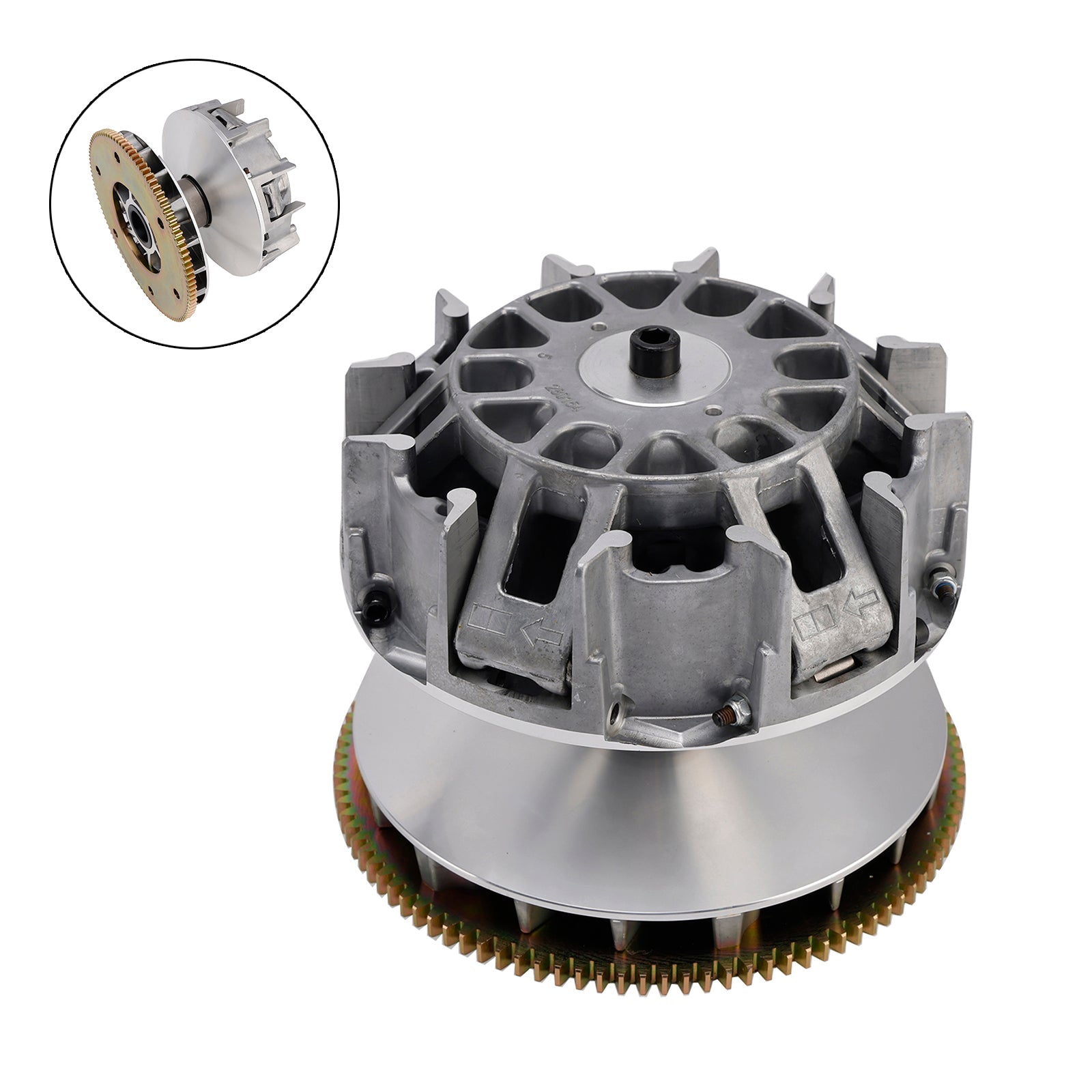 2008 Can-Am Outlander MAX 400 EFI XT Front Clutch Variator Pulley Set 420280515 420280157/420280522