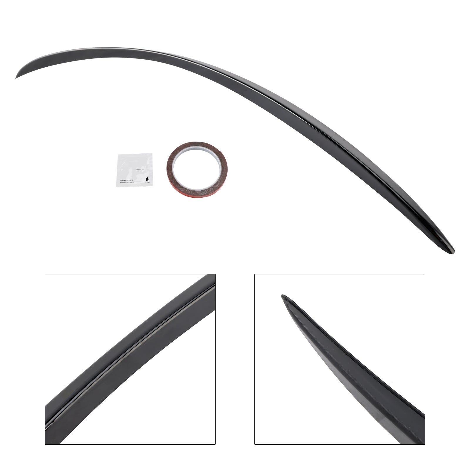 2020+ Mercedes-Benz E-Class W213 E63 Style Gloss Black Rear Boot Spoiler