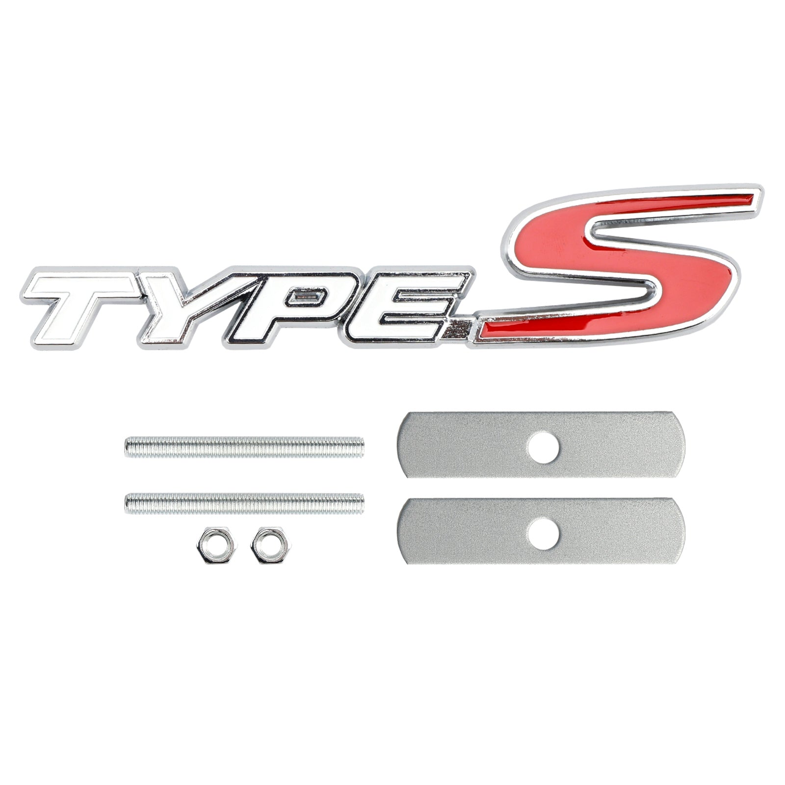 Front Grille TYPE-S Emblem Decal Badge for Honda