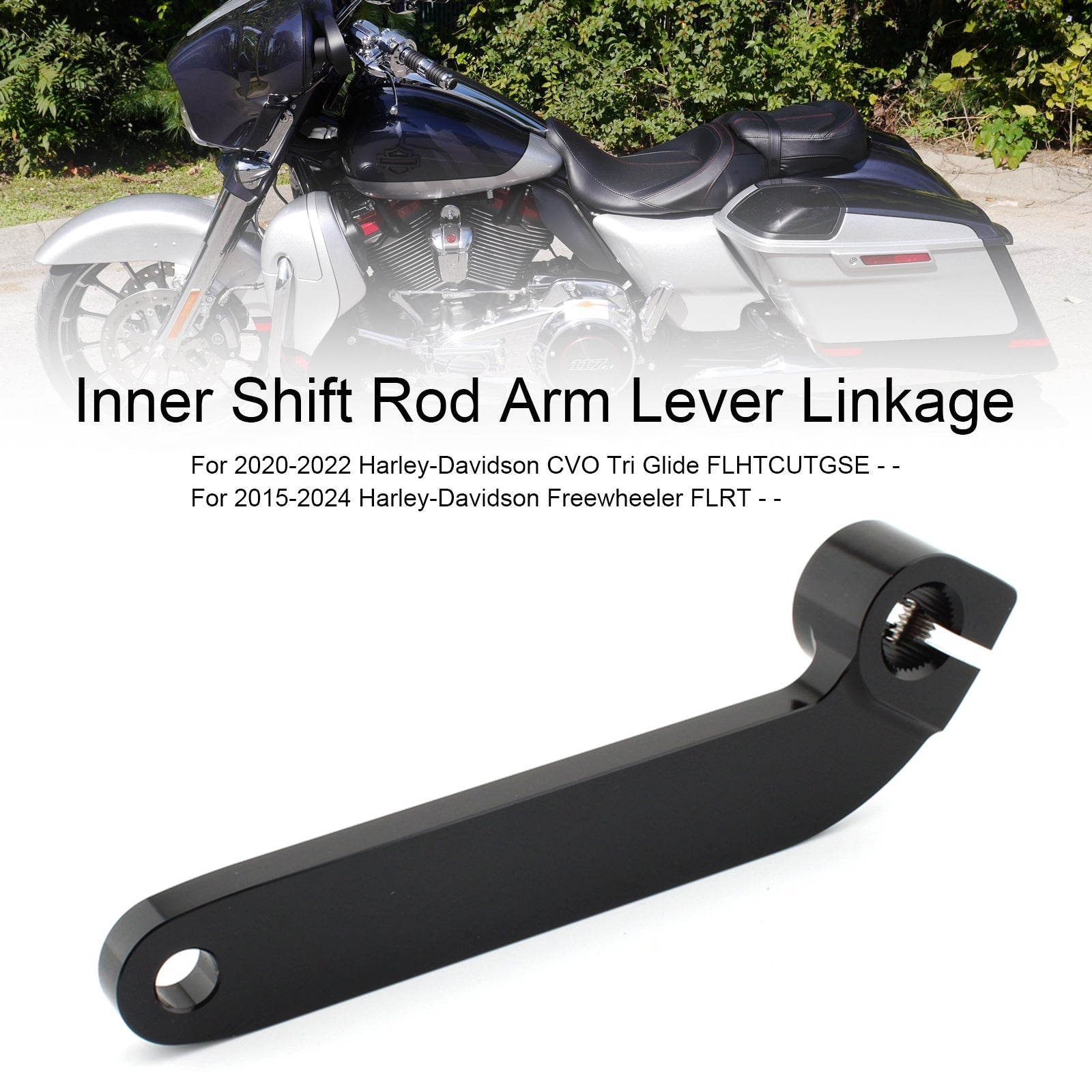 1602-0868 Inner Shift Rod Arm Lever Linkage For Road King FLH FLT FLRT 84-19