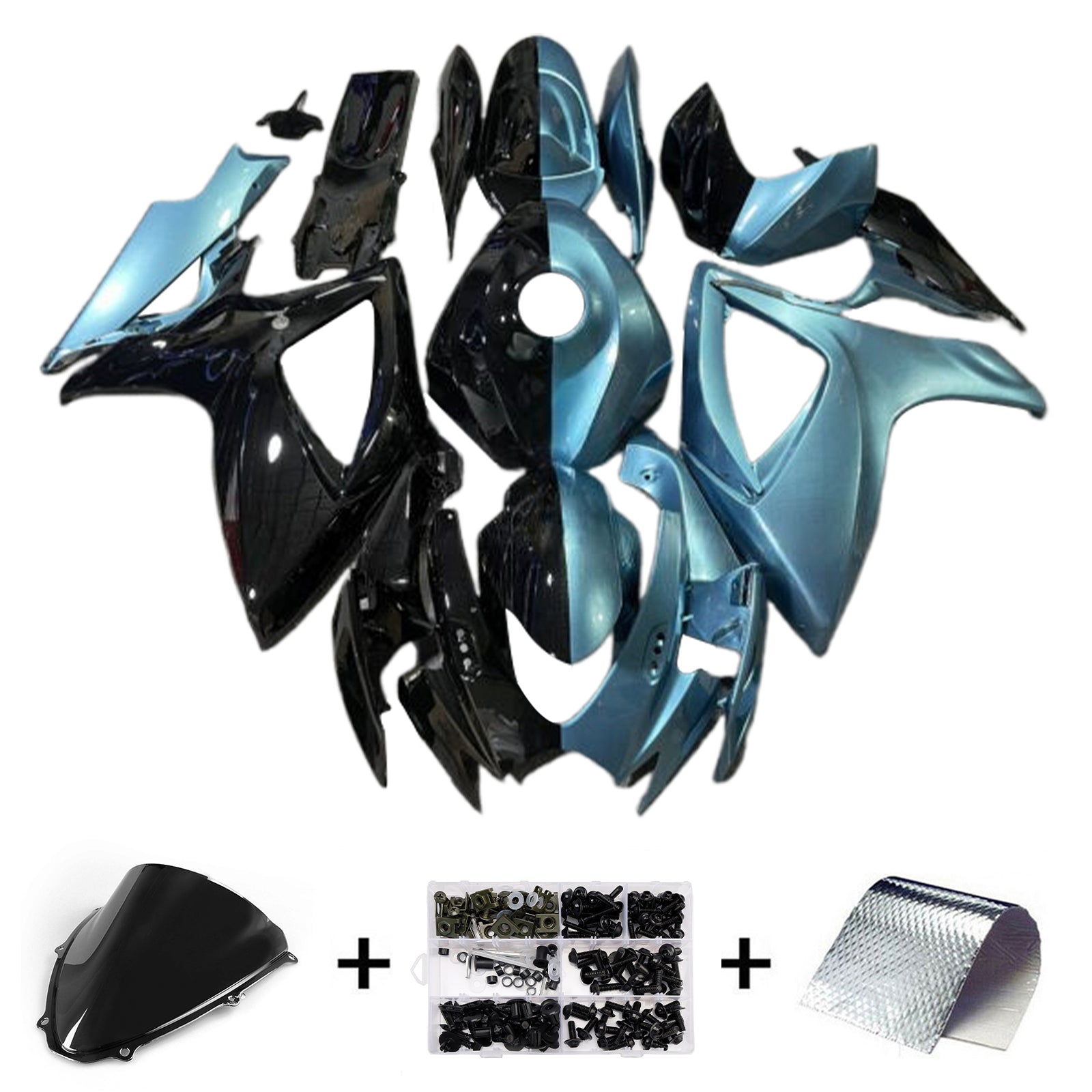 Injection Fairing Kit Bodywork Plastic ABS For Suzuki GSXR 600/750 2006-2007 K6
