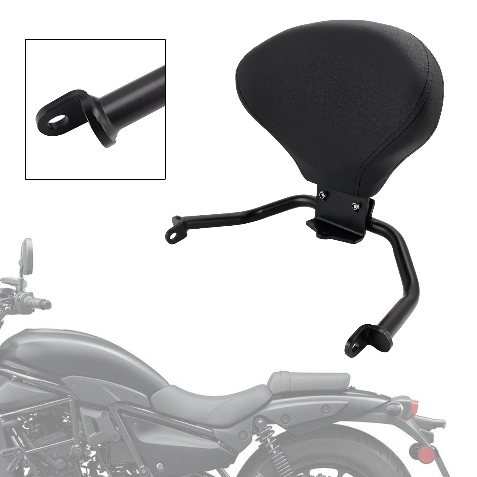 2024-2025 Kawasaki Eliminator 500 Passenger Sissy Bar Backrest
