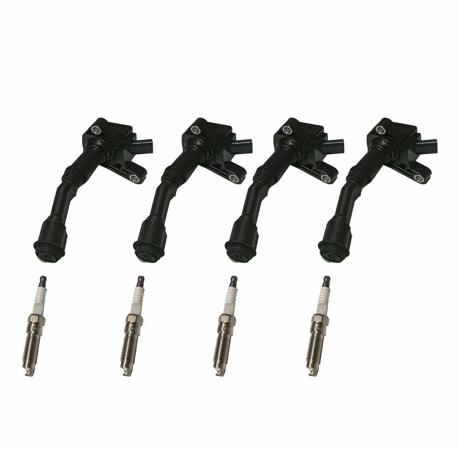 4X Ignition Coil + 4X Spark Plug UF735 For Ford Fusion Escape 1.5L 2014-2020