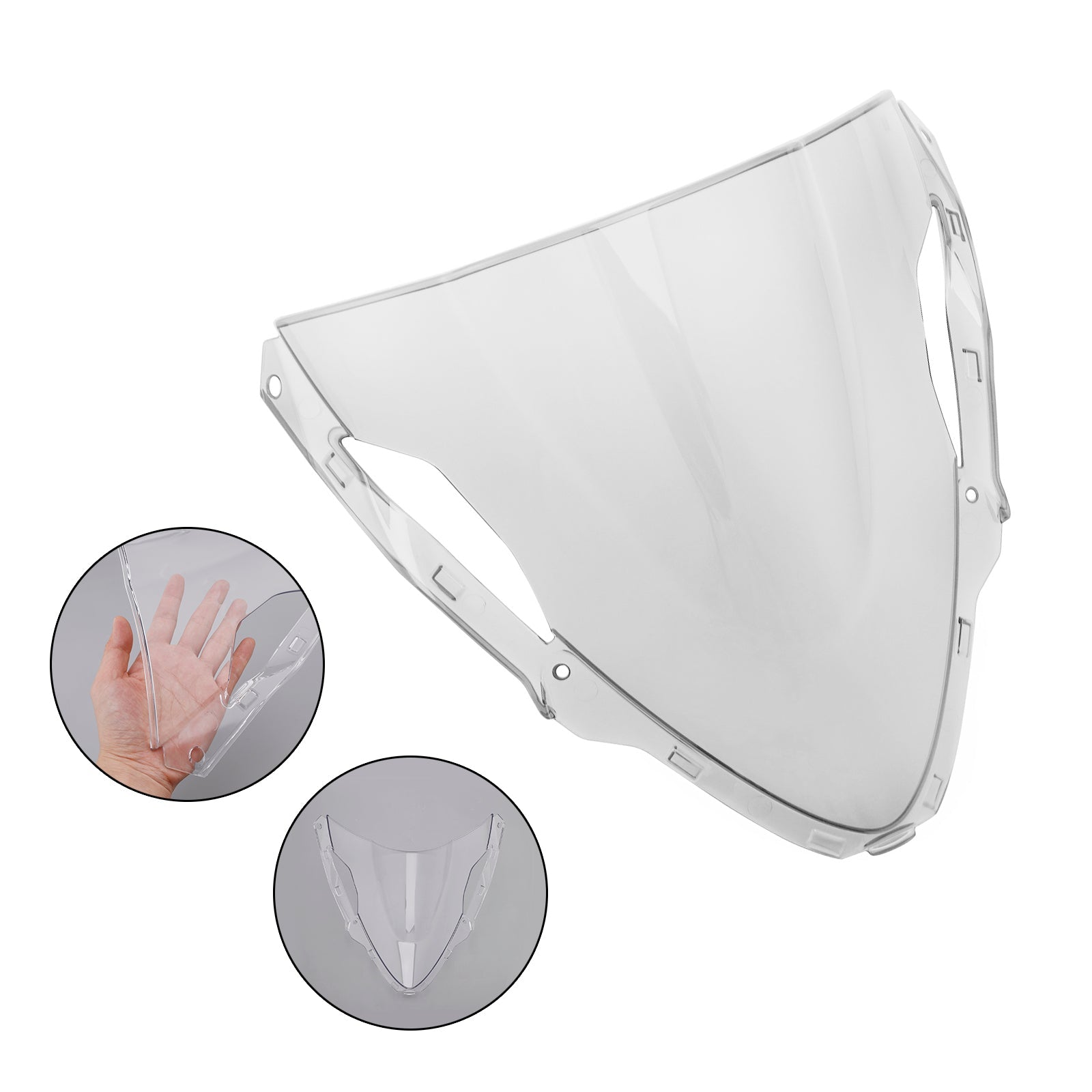 Windshield Windscreen for Kawasaki ZX6R 636 2024-2025