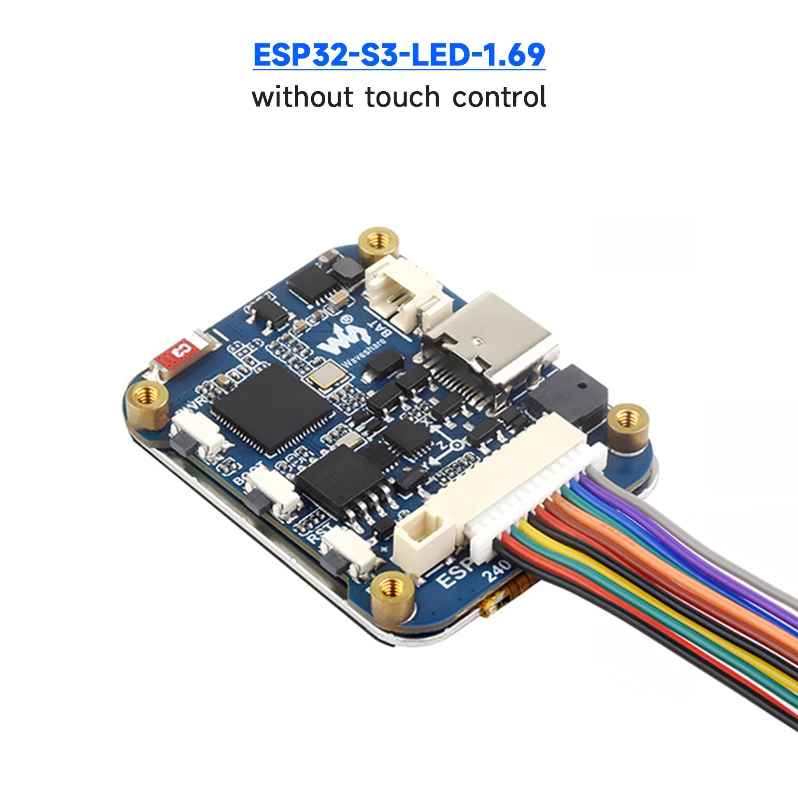 ESP32-S3 1.69-inch Touch Screen Development Board WIFI Bluetooth 262K Color LCD