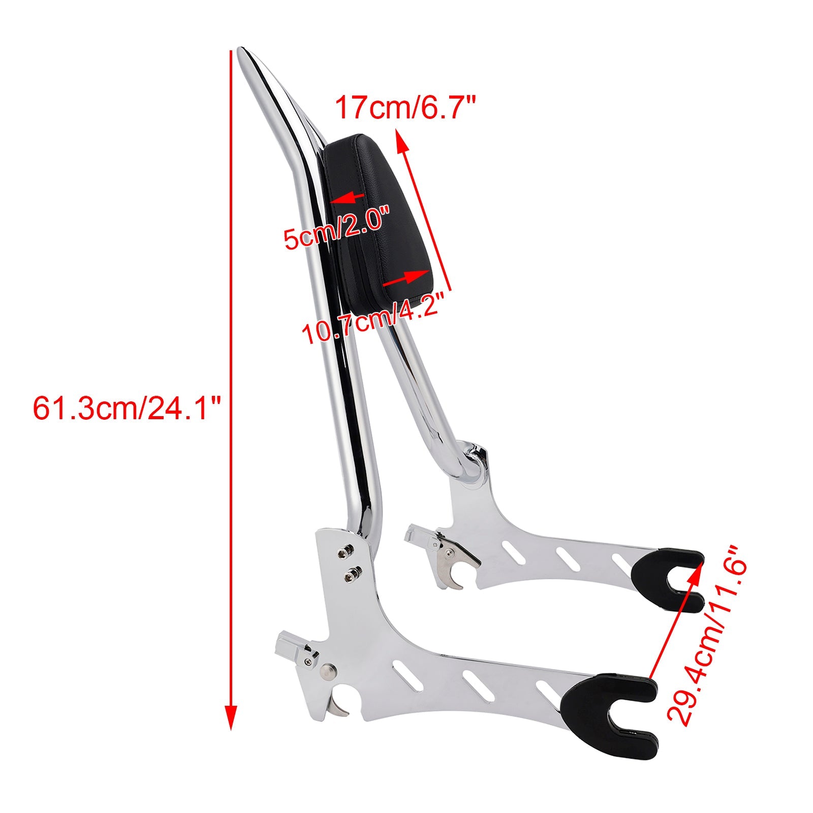 2020-2021 Indian Vintage Passenger Sissy Bar Backrest