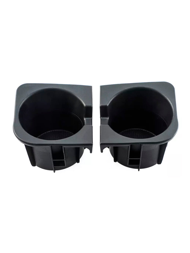 2005-2017 Toyota Tacoma 2PCS Right+Left Black Center Console Cup Holder Insert
