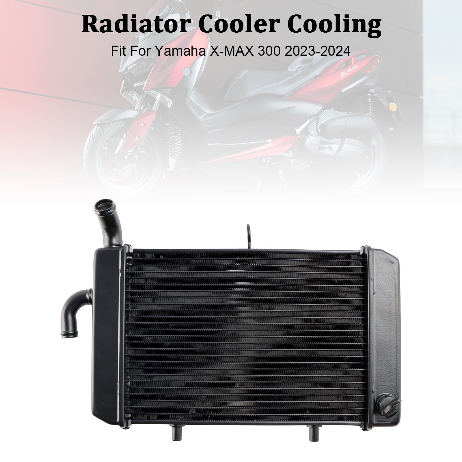 Radiator Cooling Engine Cooler For Yamaha X-MAX 300 XMAX 2023-2025