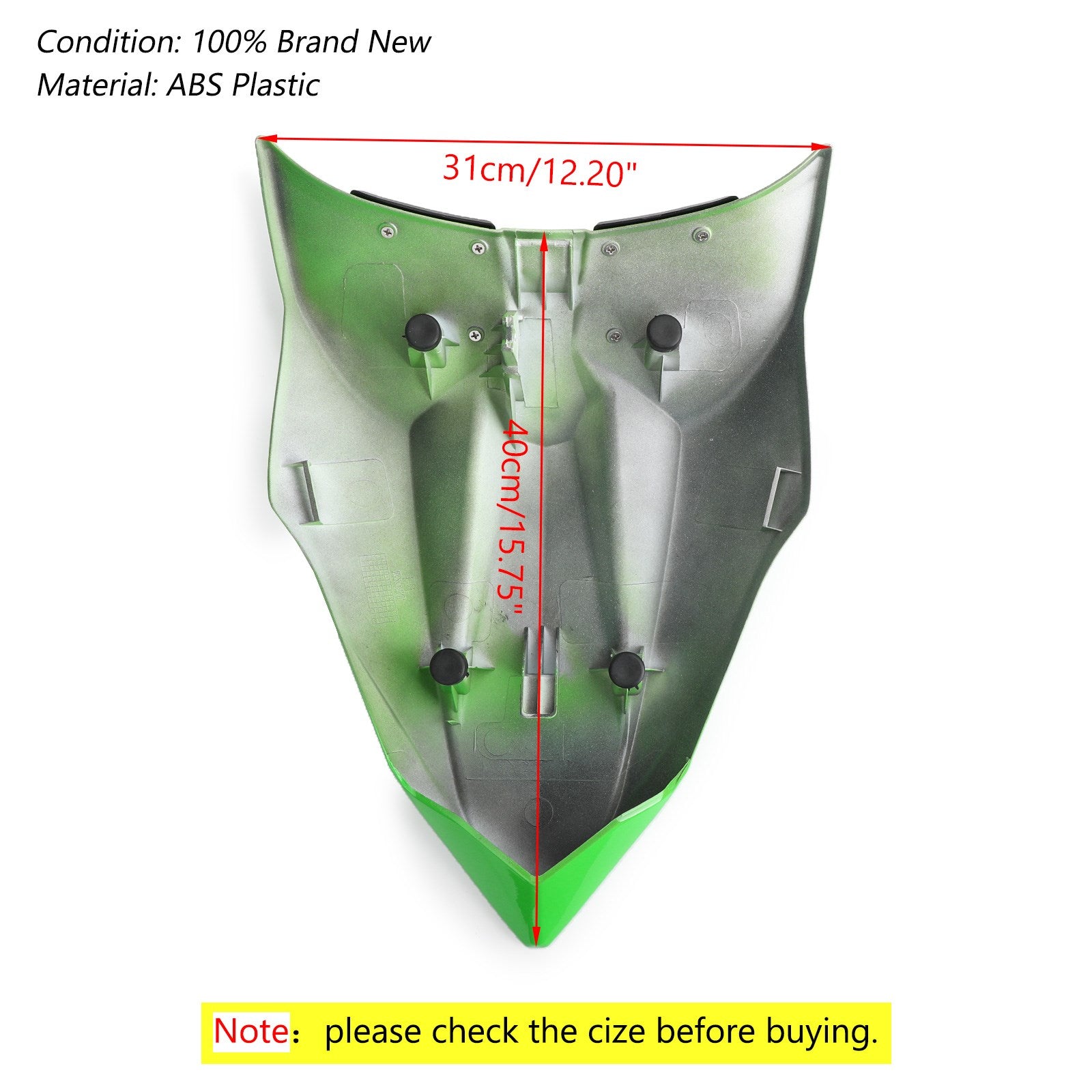 Motorcycle Rear Seat Fairing Cover Cowl For Kawasaki Z650 Ninja 650 2017-2023