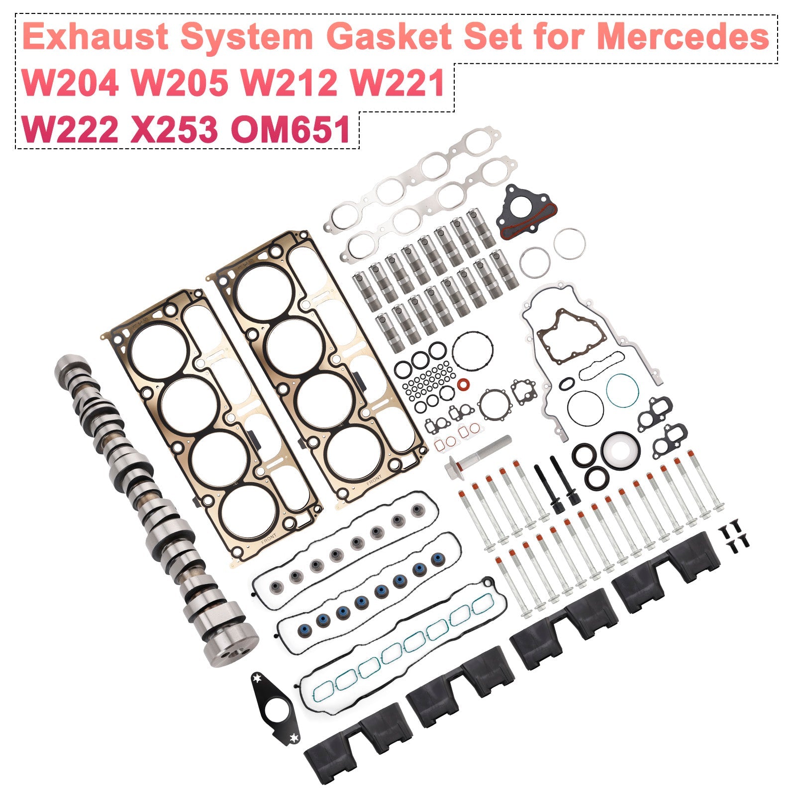 2015-2021 For GMC Yukon Non A-FM Camshaft Lifter Engine Rebuild Kit 12499225