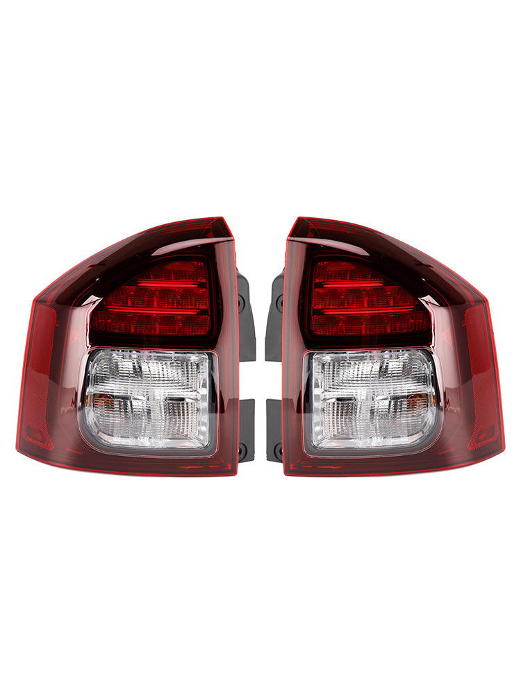 Left+Right Rear Tail Light Rear Lamp Assembly For Jeep Compass 2014-2017