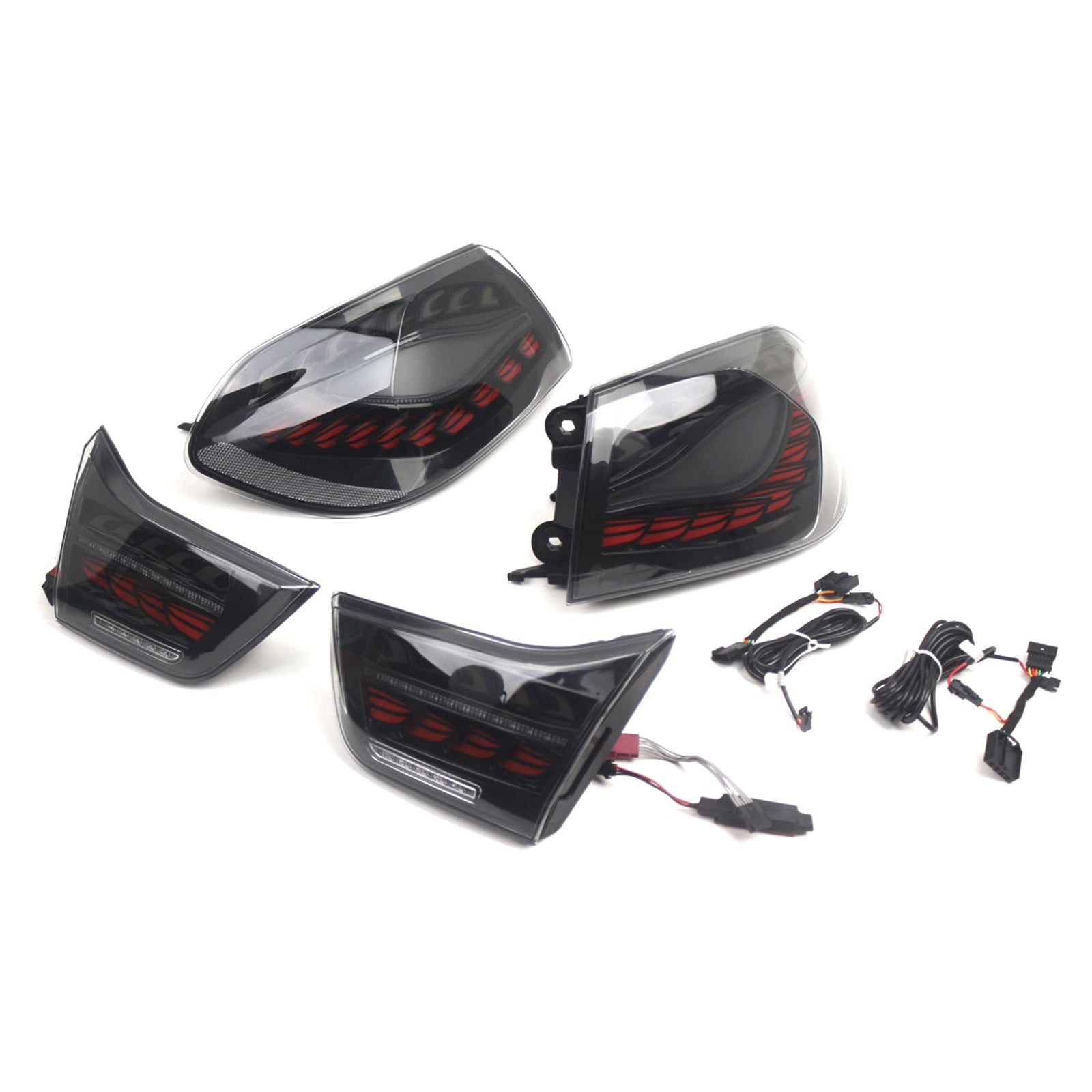 2014-2020 BMW F36 (Gran Coupe/Convertible) L&R Smoked LED Tail Lights Rear Lamp Assembly 63217296100 63217296099