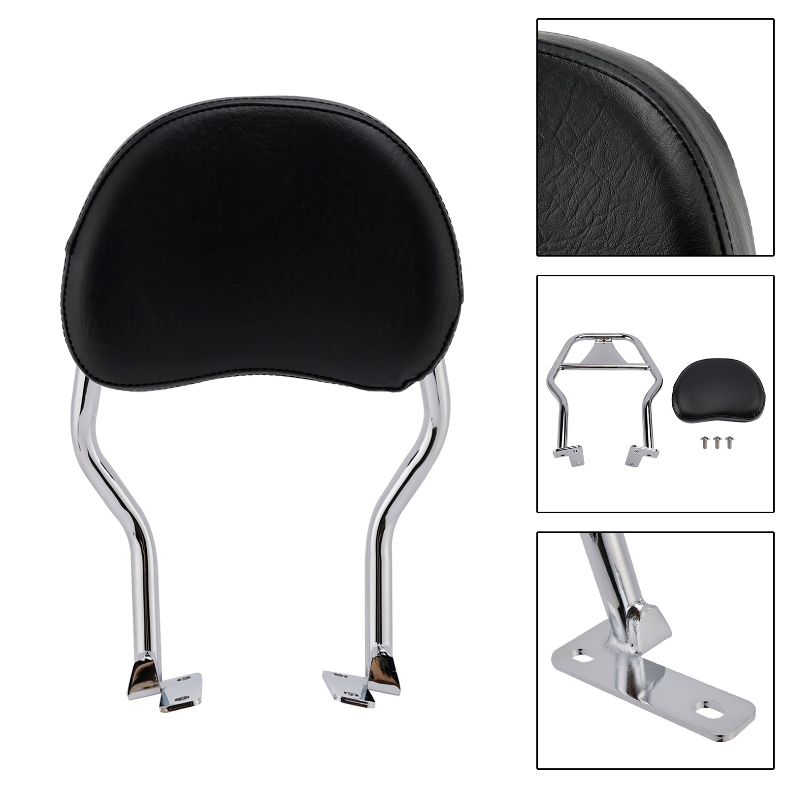 2023-on Royal Alloy GP250 Sidecar Passenger Sissy Bar Backrest for