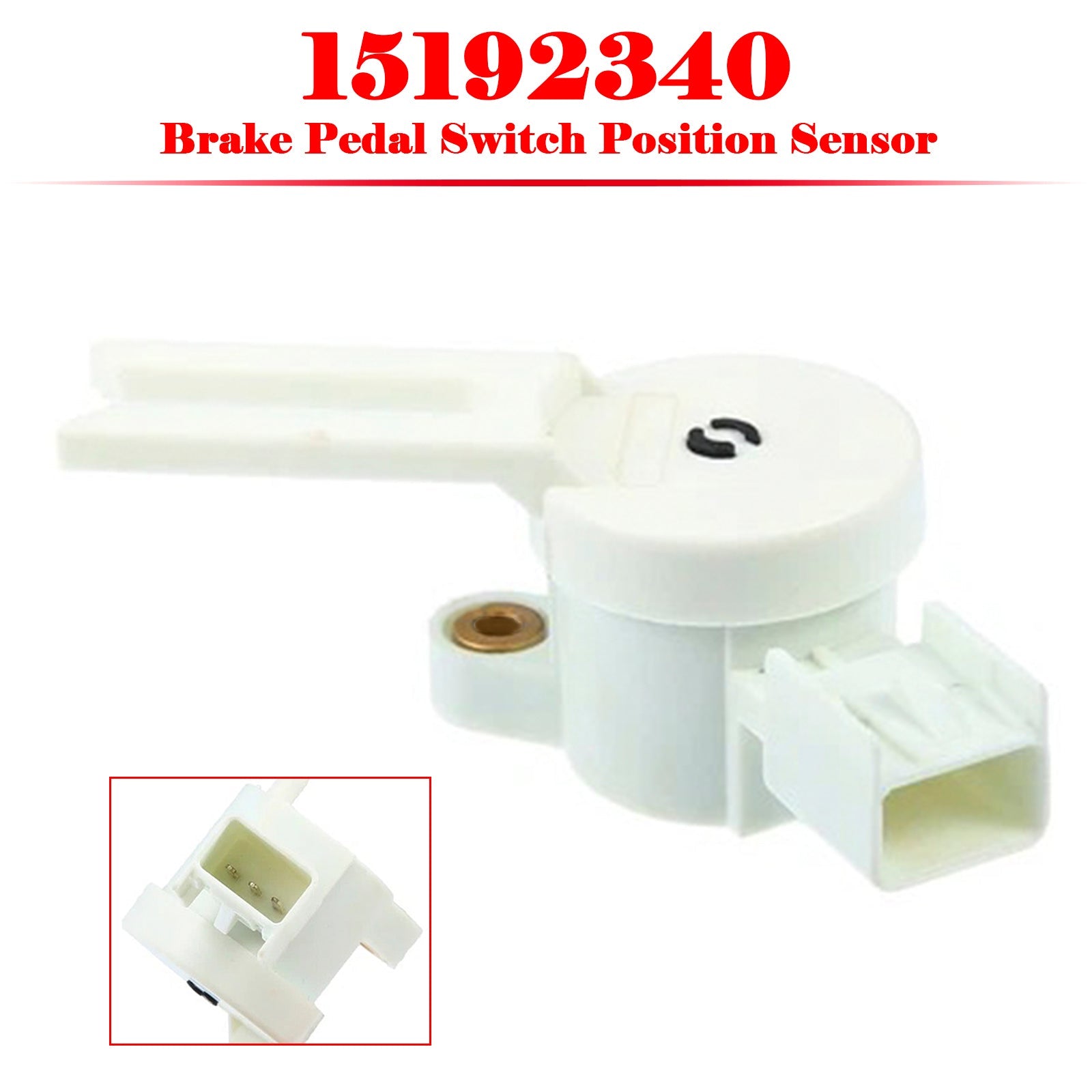 brake pedal switch sensor Position for Chevrolet HHR 2008-2011 15192340 Einhell TE-AP 18 Li-Solo Angelzubehör Finish:Smooth Brake Finish 2006 Chevrolet Avalanche 1500