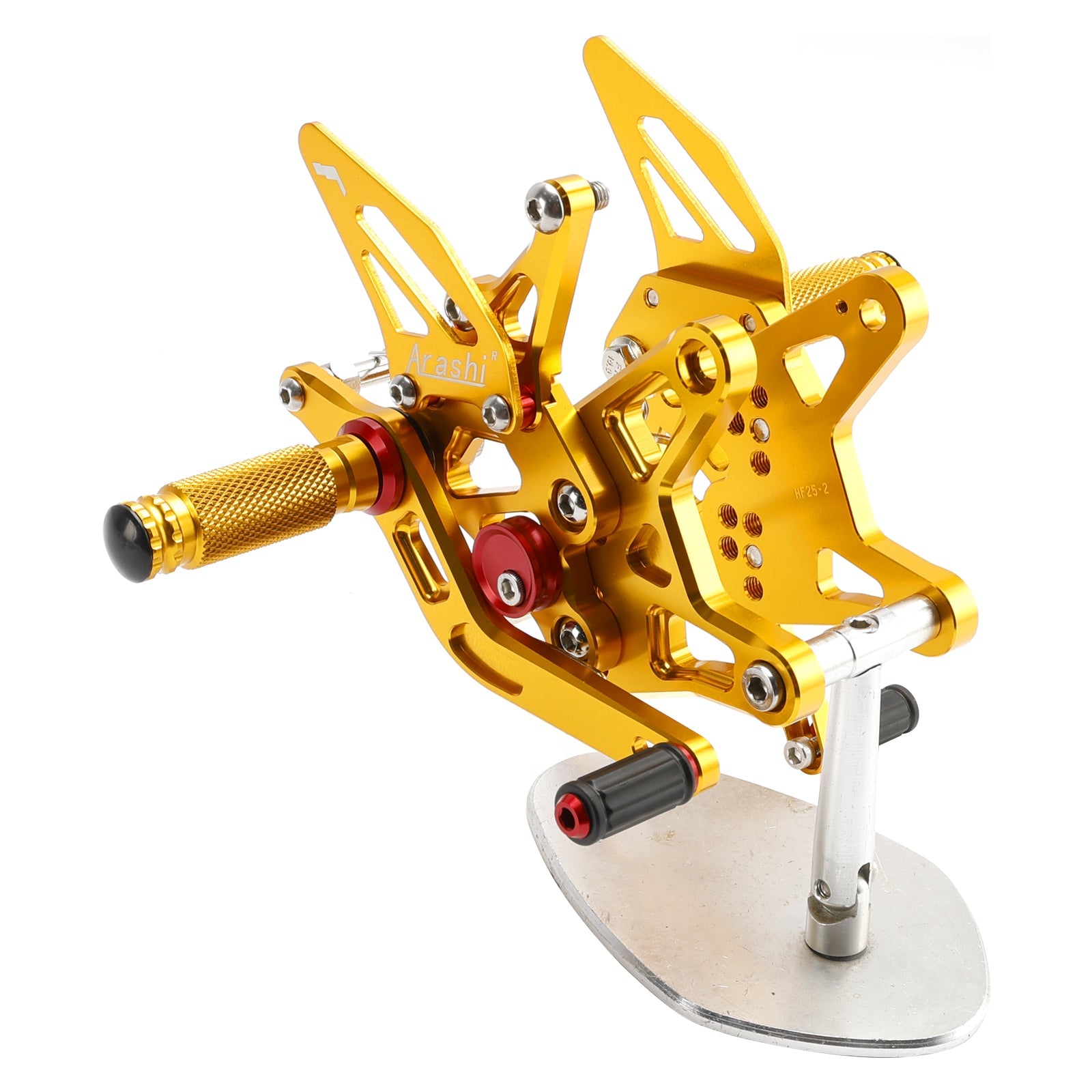 ALUMINUM ADJUSTABLE REAR SET REARSET FOR KAWASAKI ZX636 NINJA ZX-6R 2024 2025