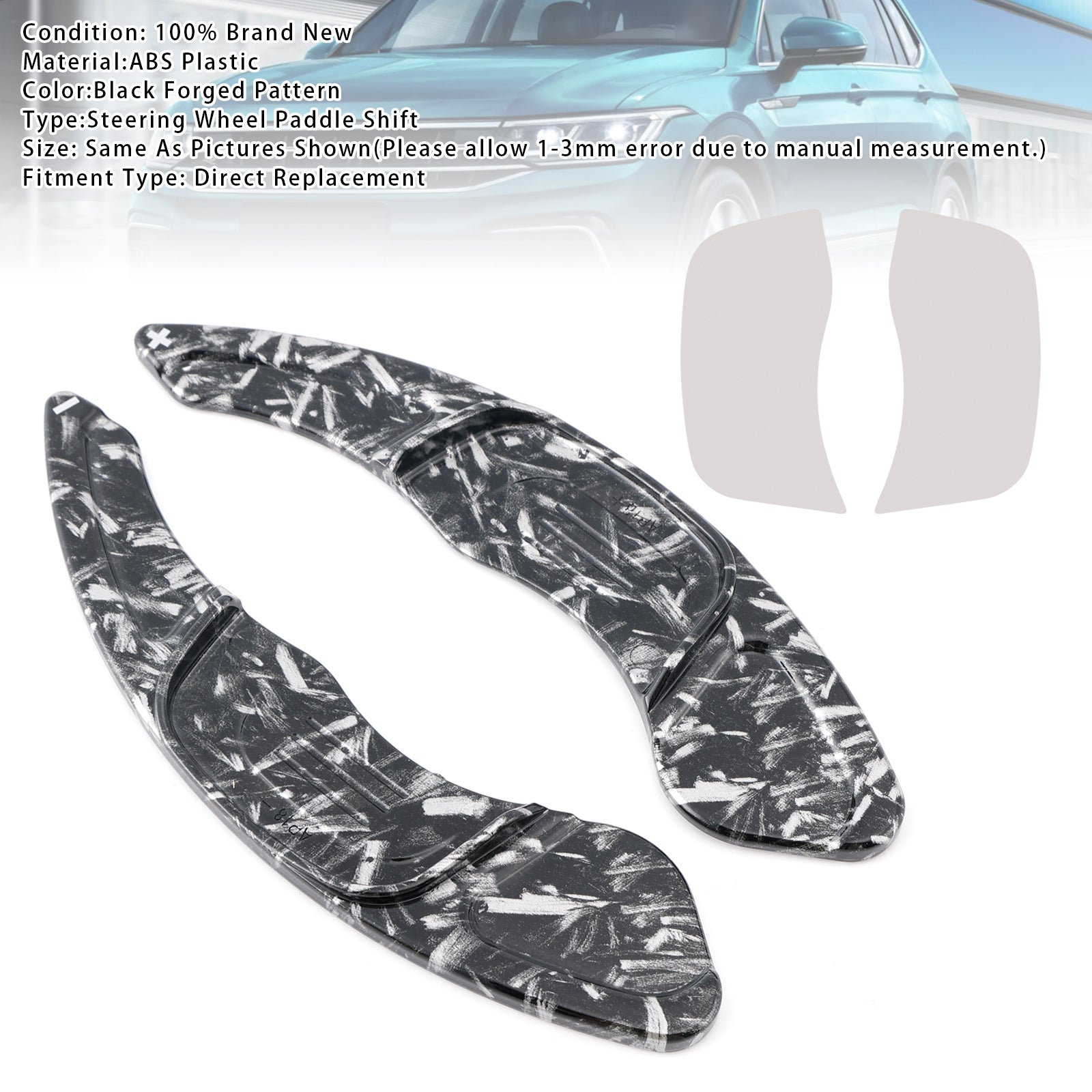 Steering Wheel Paddle Shifter Extension For VW Golf 7 T-ROC