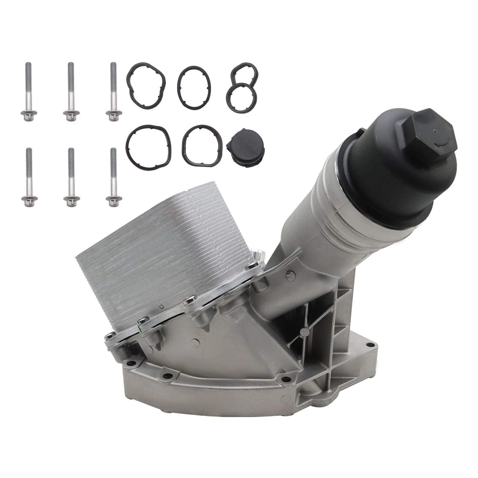 2017-2019 BMW 540i xDrive 3.0L GAS Turbocharged Engine Oil Cooler Filter Housing 11428583895