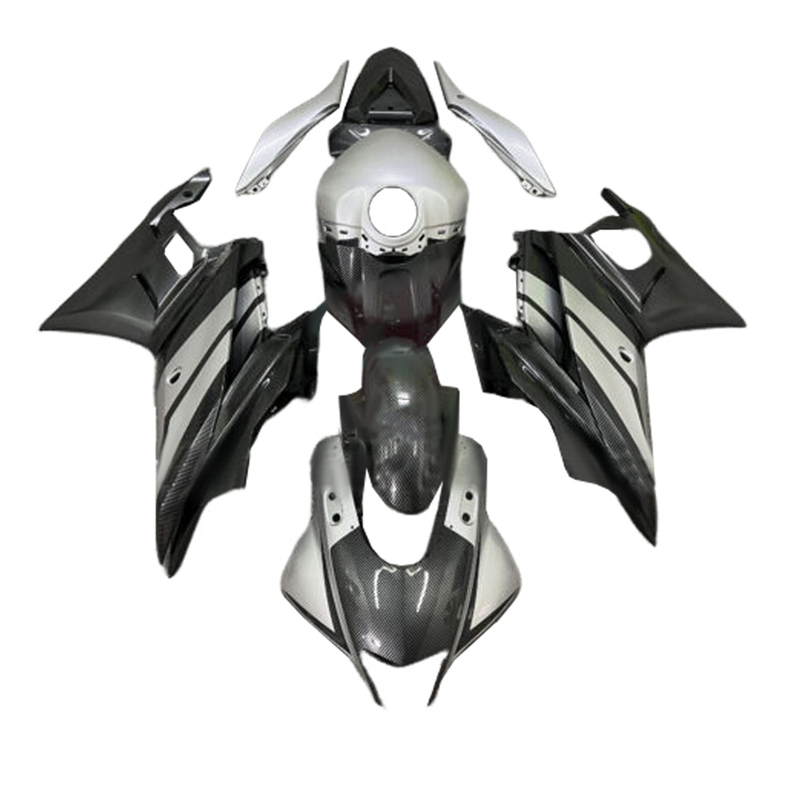 Injection Fairing Kit Bodywork Plastic ABS fit For Yamaha YZF-R3 R25 2019-2021