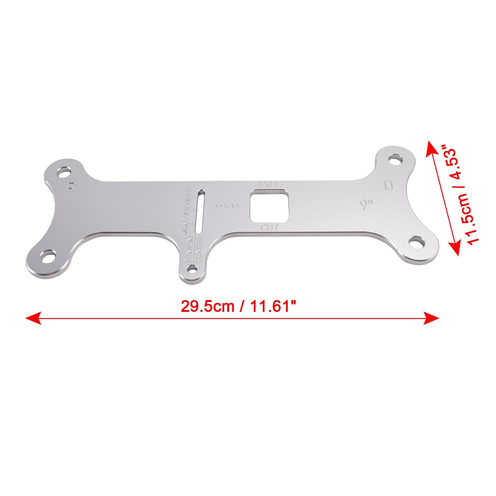 9" Rear End Axle Tube Narrowing Cut Guide Rearend Pinion Dogbone Tool for Ford