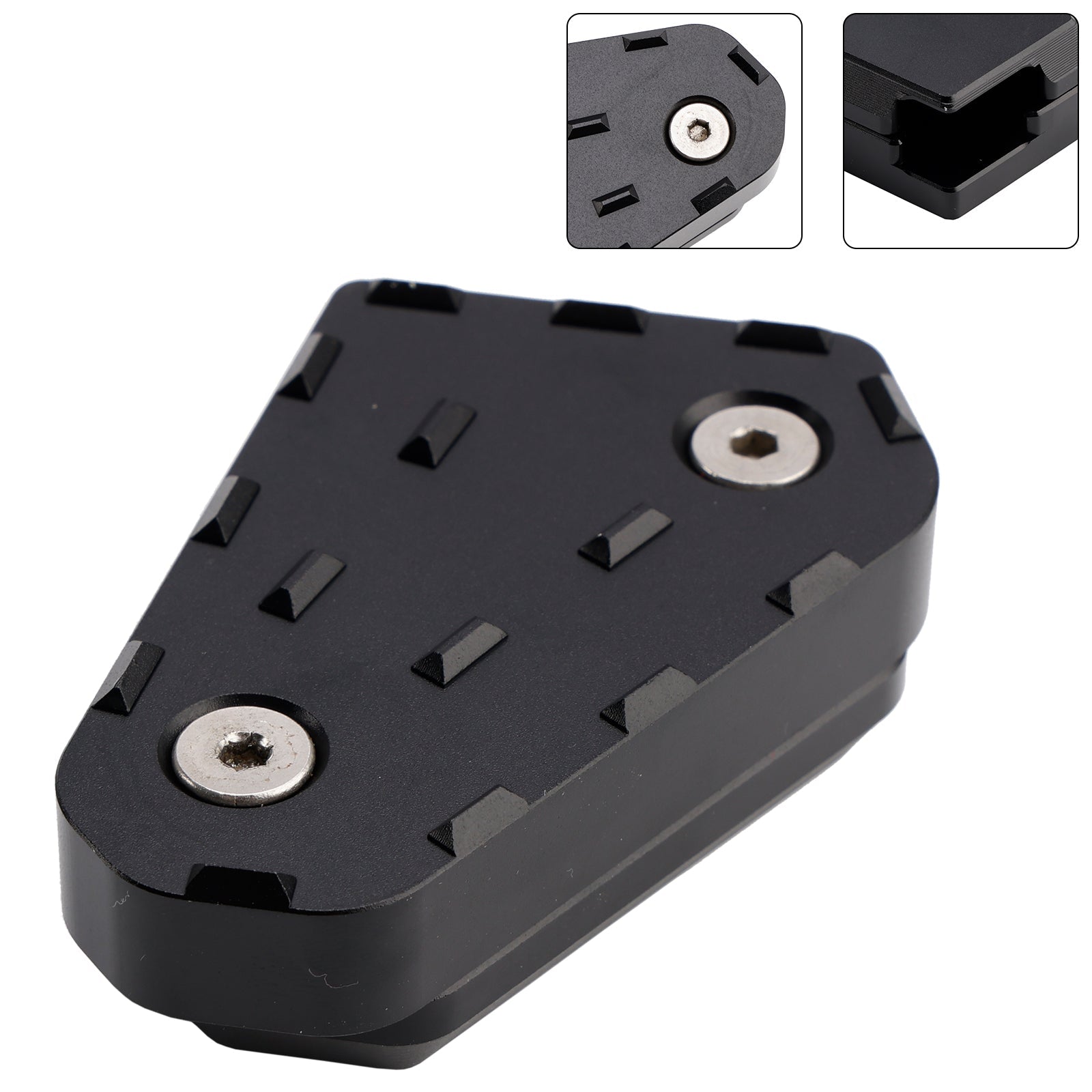 Cnc Brake Pedal Extension Peg Enlarger Pad For Multistrada 950 1200 1260 Silver